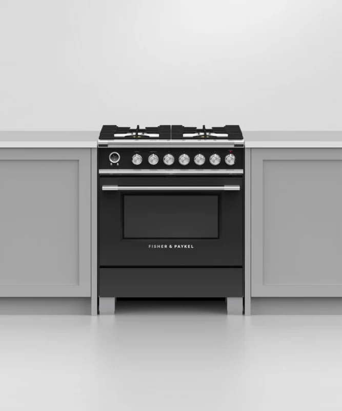 Dual Fuel Range, 30", 4 Burners, Self-cleaning OR30SCG6B1