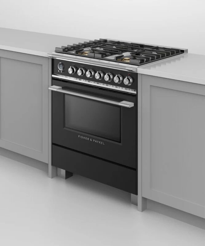 Dual Fuel Range, 30", 4 Burners, Self-cleaning OR30SCG6B1