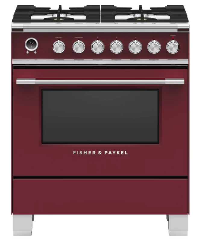 Dual Fuel Range, 30", 4 Burners, Self-cleaning OR30SCG6R1