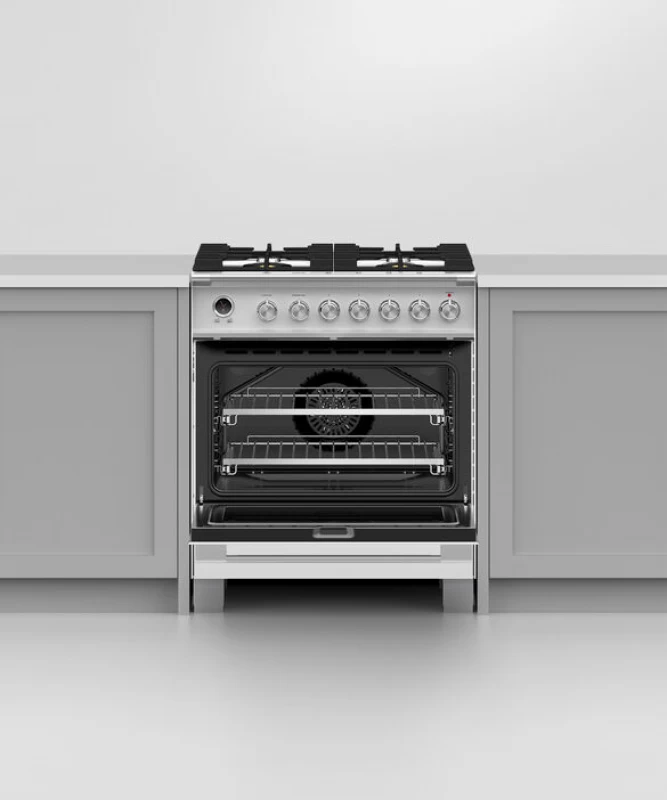 Dual Fuel Range, 30", 4 Burners, Self-cleaning OR30SCG6W1