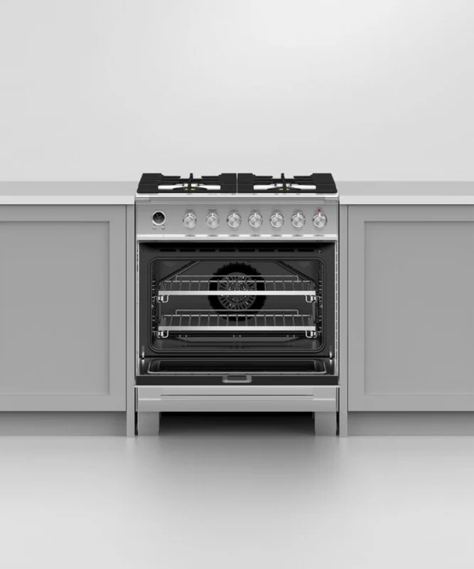 Dual Fuel Range, 30", 4 Burners, Self-cleaning OR30SCG6X1
