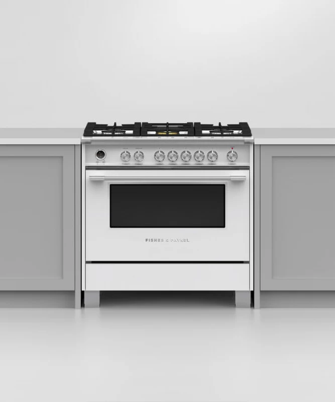 Dual Fuel Range, 36", 5 Burners, Self-cleaning OR36SCG6W1
