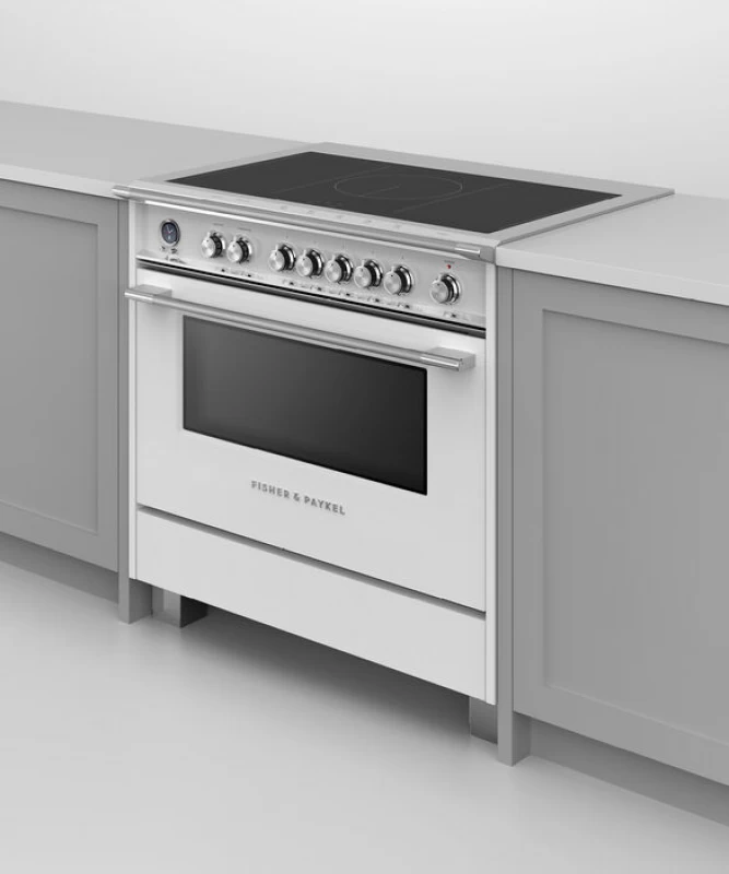 Induction Range, 36", 5 Zones with SmartZone, Self-cleaning OR36SCI6W1