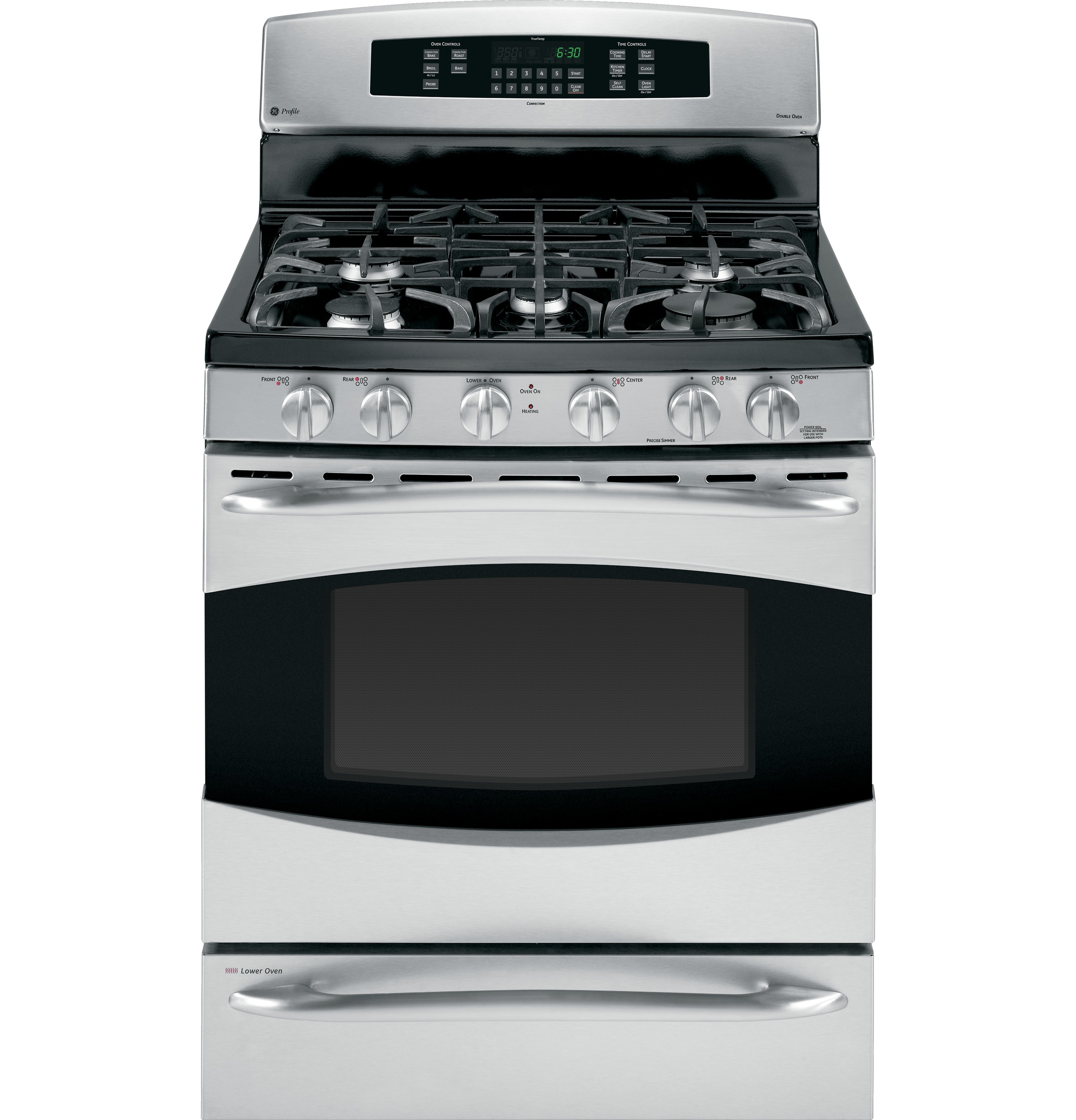 30" Dual-Fuel Free-Standing Range with Baking Drawer P2B930SETSS