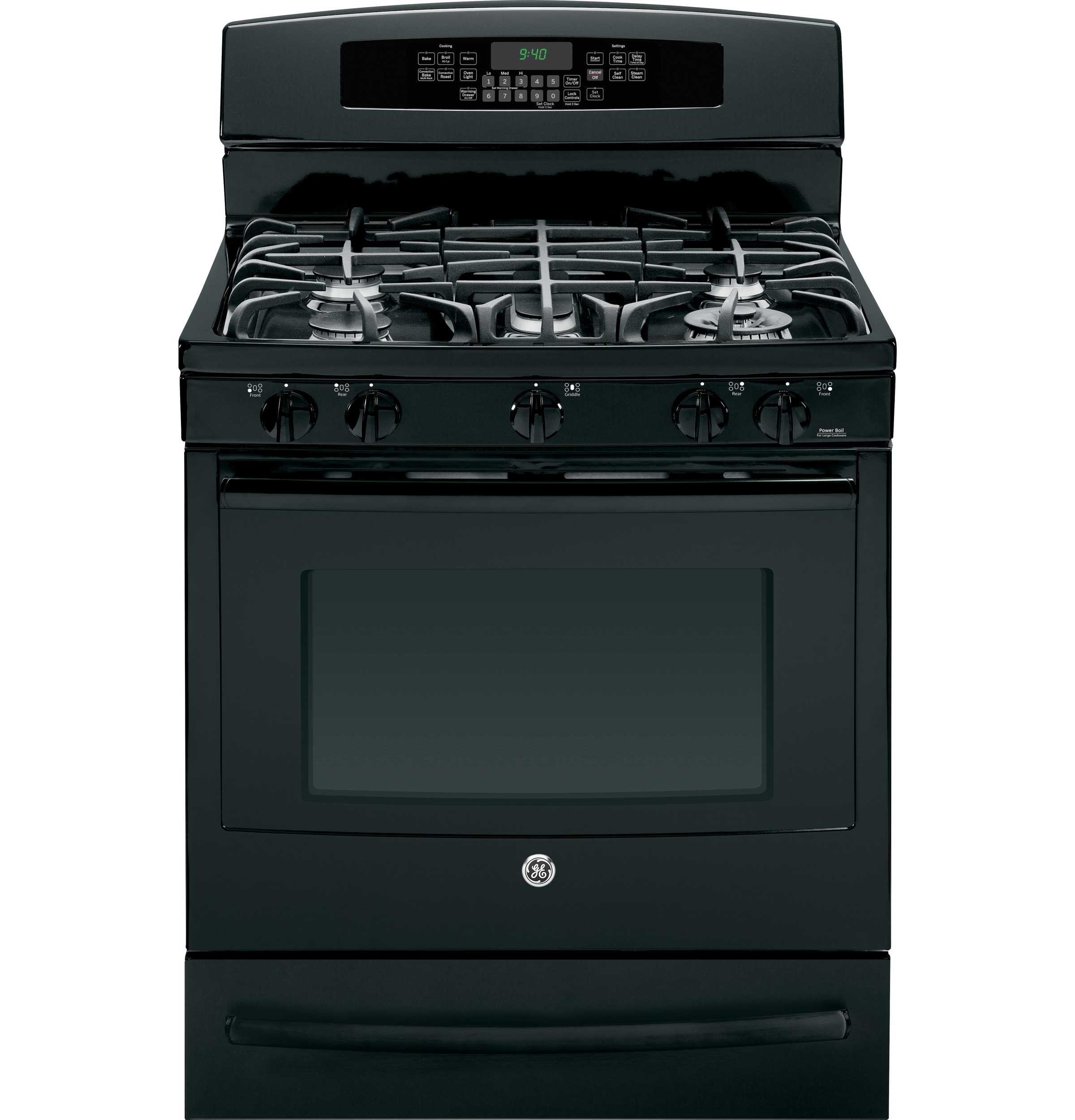 Series 30" Dual-Fuel Free-Standing Range with Warming Drawer P2B940DEFBB