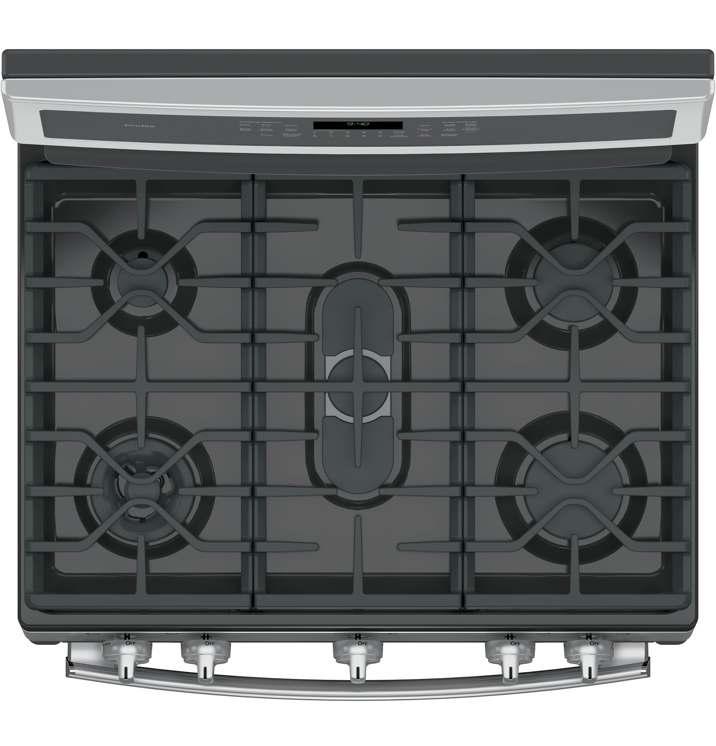 30" Smart Dual-Fuel Free-Standing Convection Range with Warming Drawer P2B940SEJSS