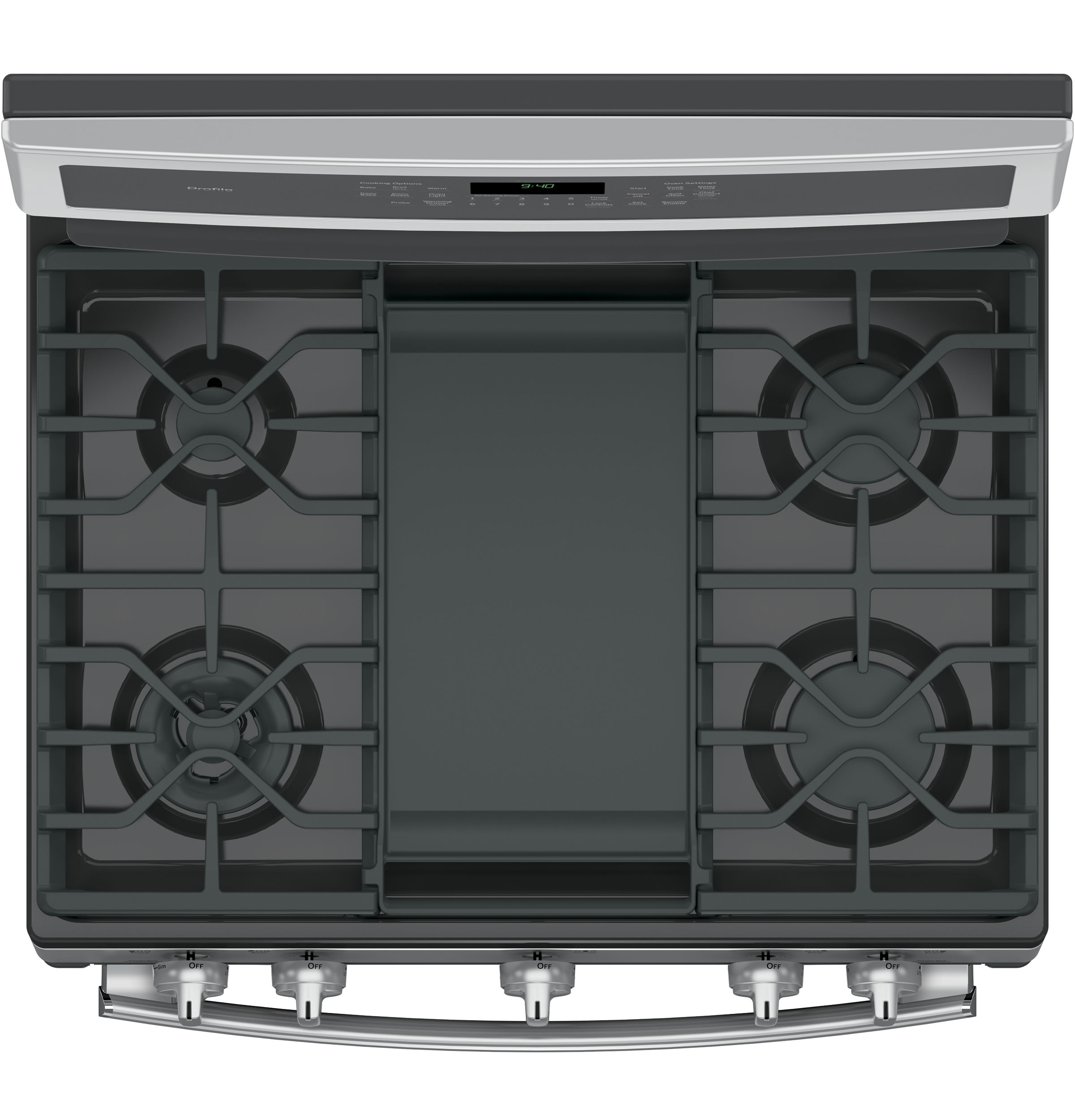 30" Smart Dual-Fuel Free-Standing Convection Range with Warming Drawer P2B940SEJSS