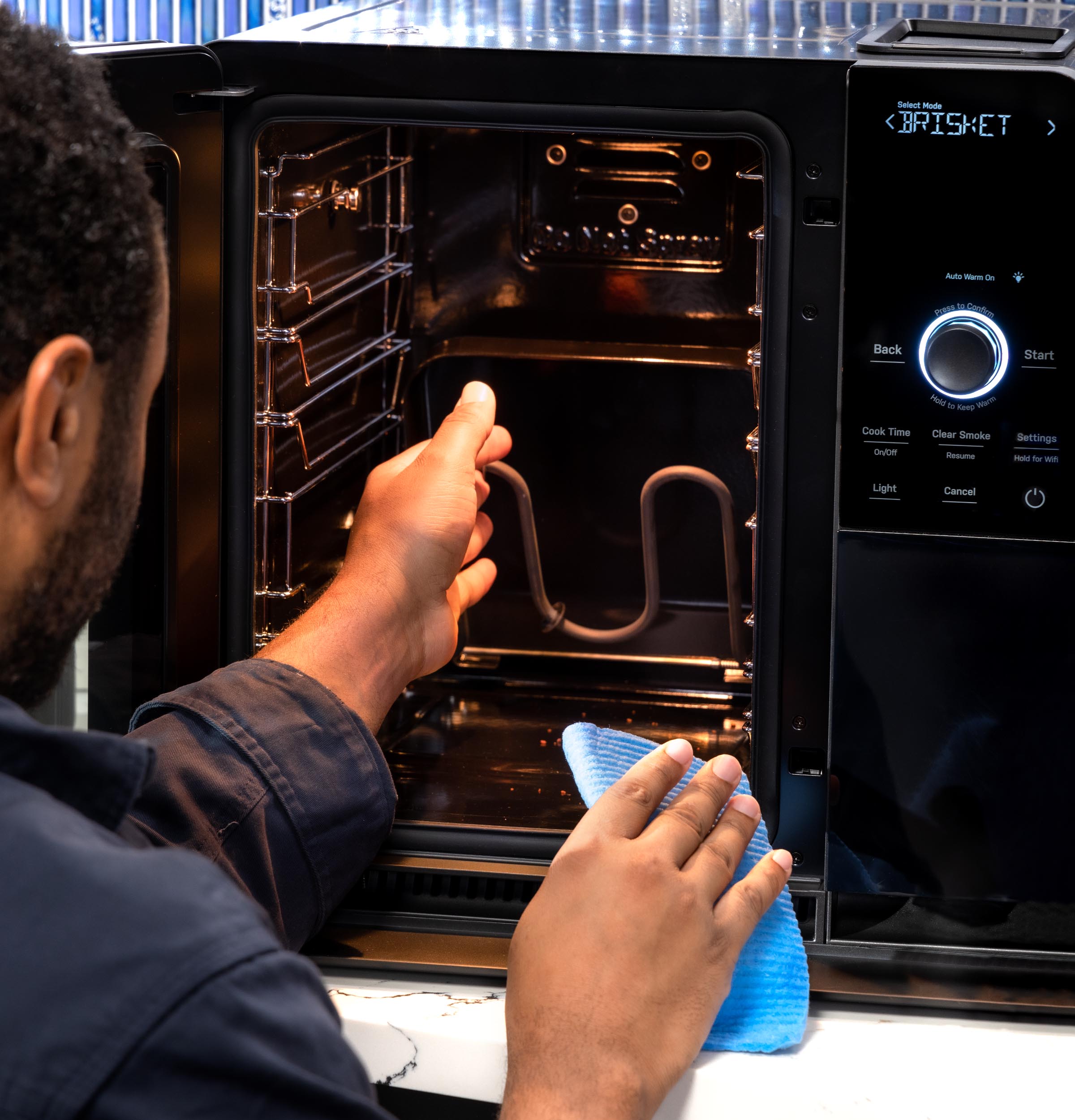 Smart Indoor Pellet Smoker P9SBAAS6VBB