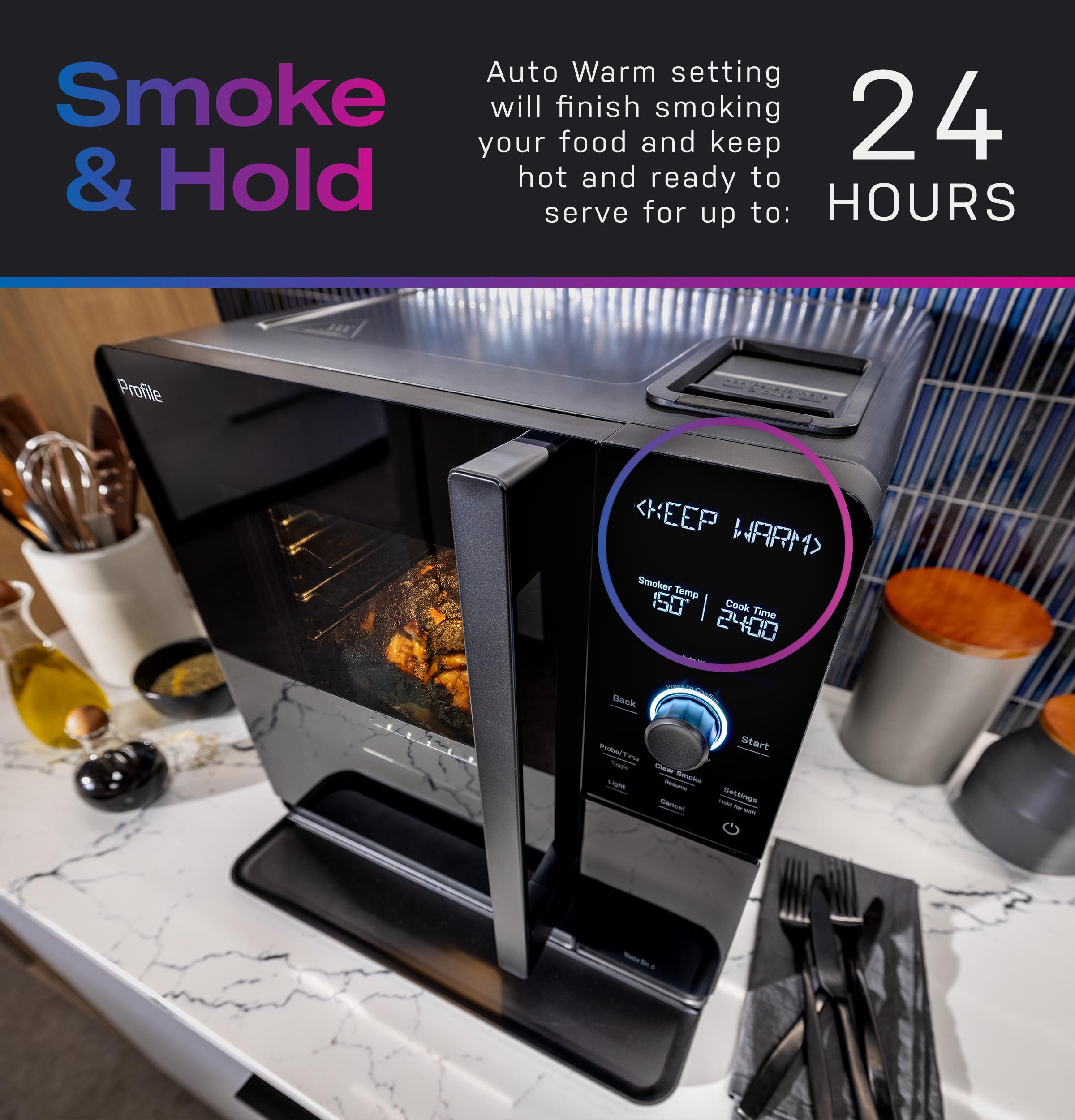 Smart Indoor Pellet Smoker P9SBAAS6VBB