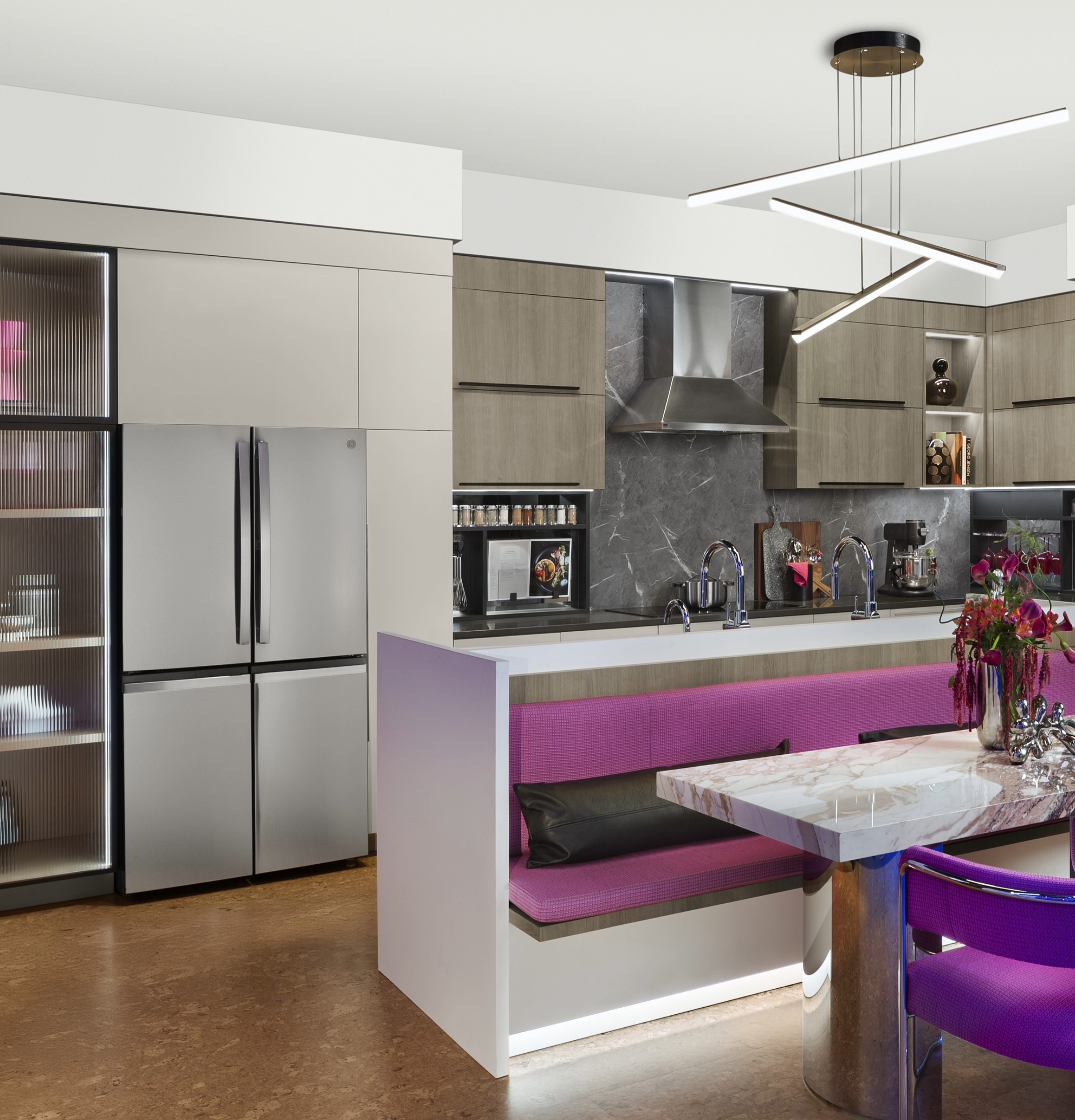 28.4 Cu. Ft. Quad-Door Refrigerator with Dual-Dispense AutoFill Pitcher and Door in Door PAD28BYTFS