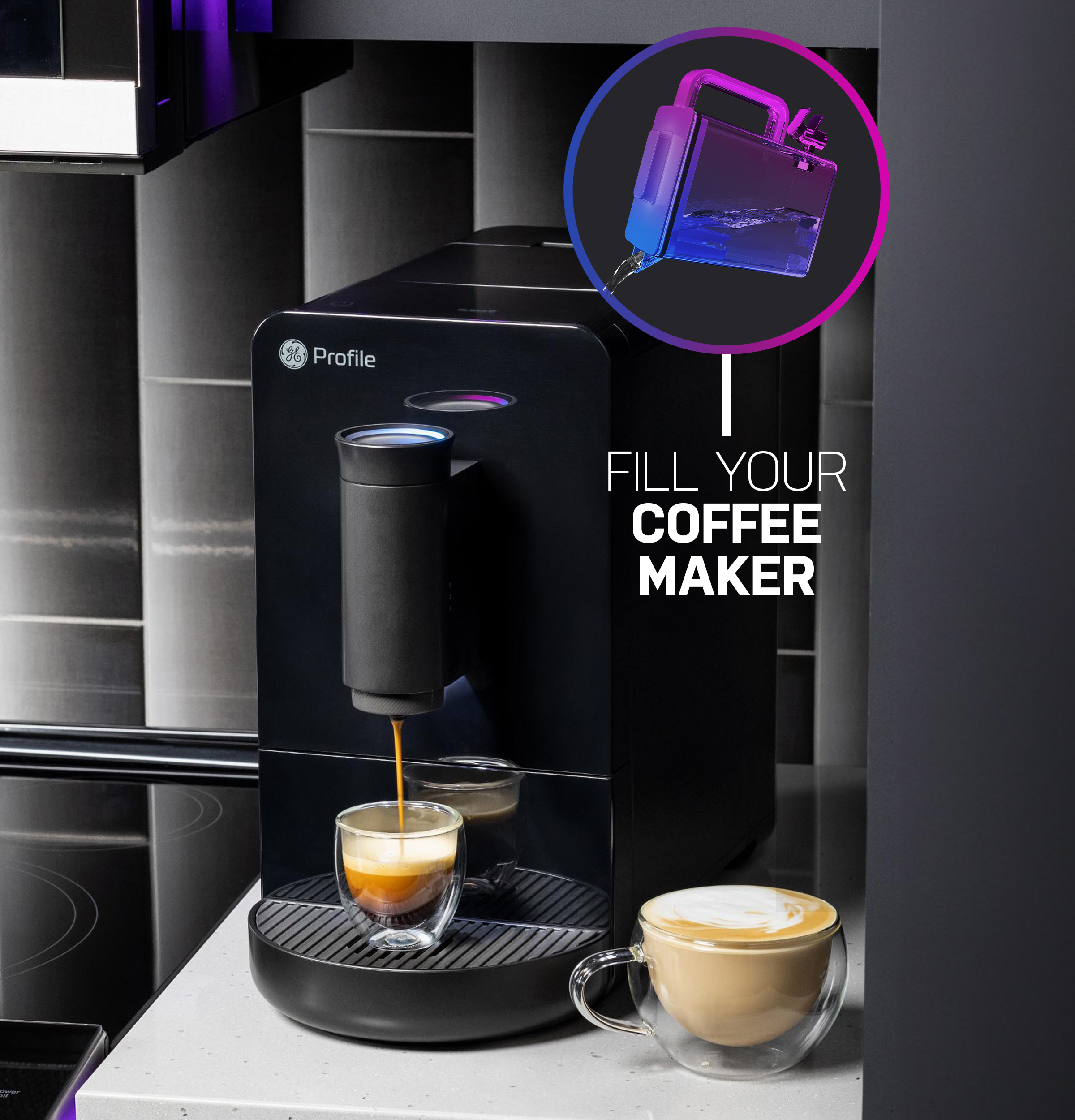 28.4 Cu. Ft. Quad-Door Refrigerator with Dual-Dispense AutoFill Pitcher and Door in Door PAD28BYTFS