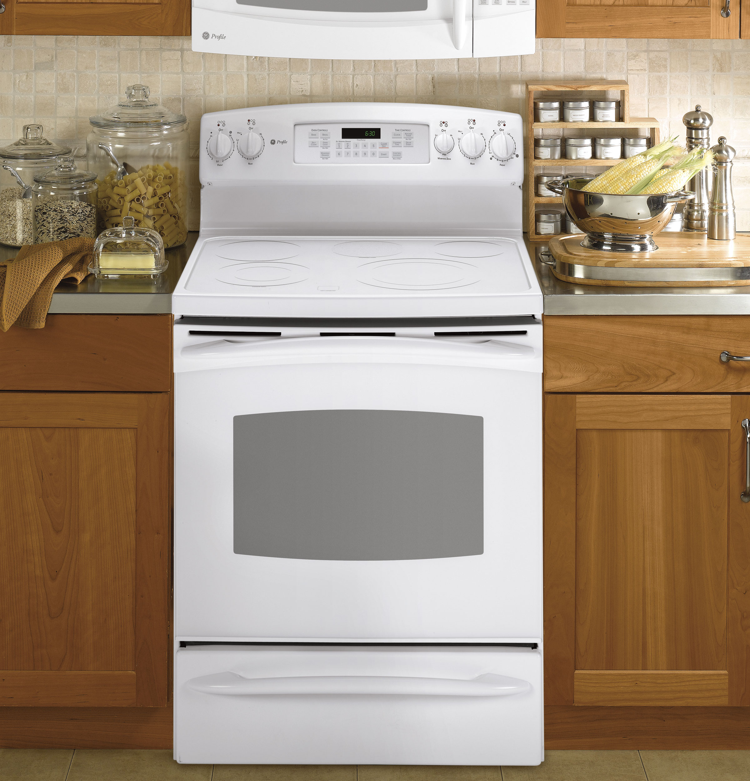30" Free-Standing Electric Range with Warming Drawer PB900TPWW