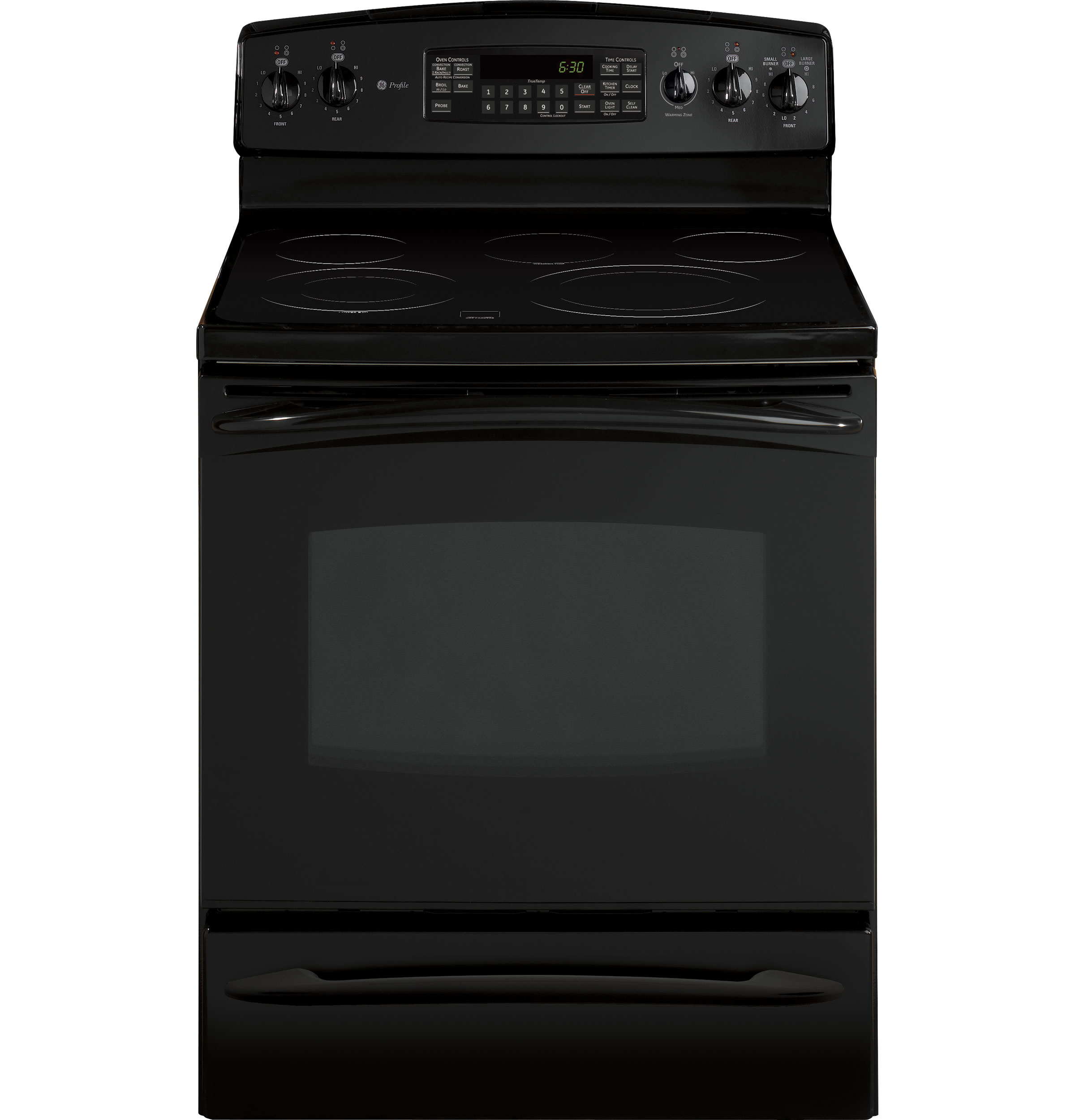 30" Free Standing Electric Range PB909DPBB