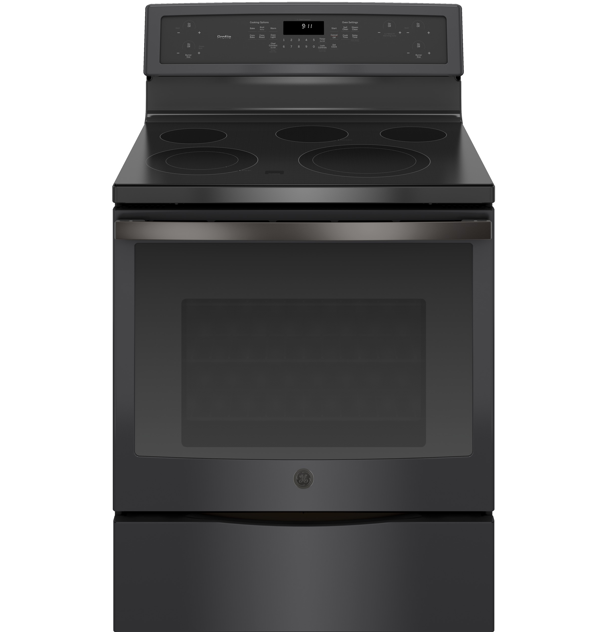 30" Free-Standing Electric Convection Range PB911FJDS