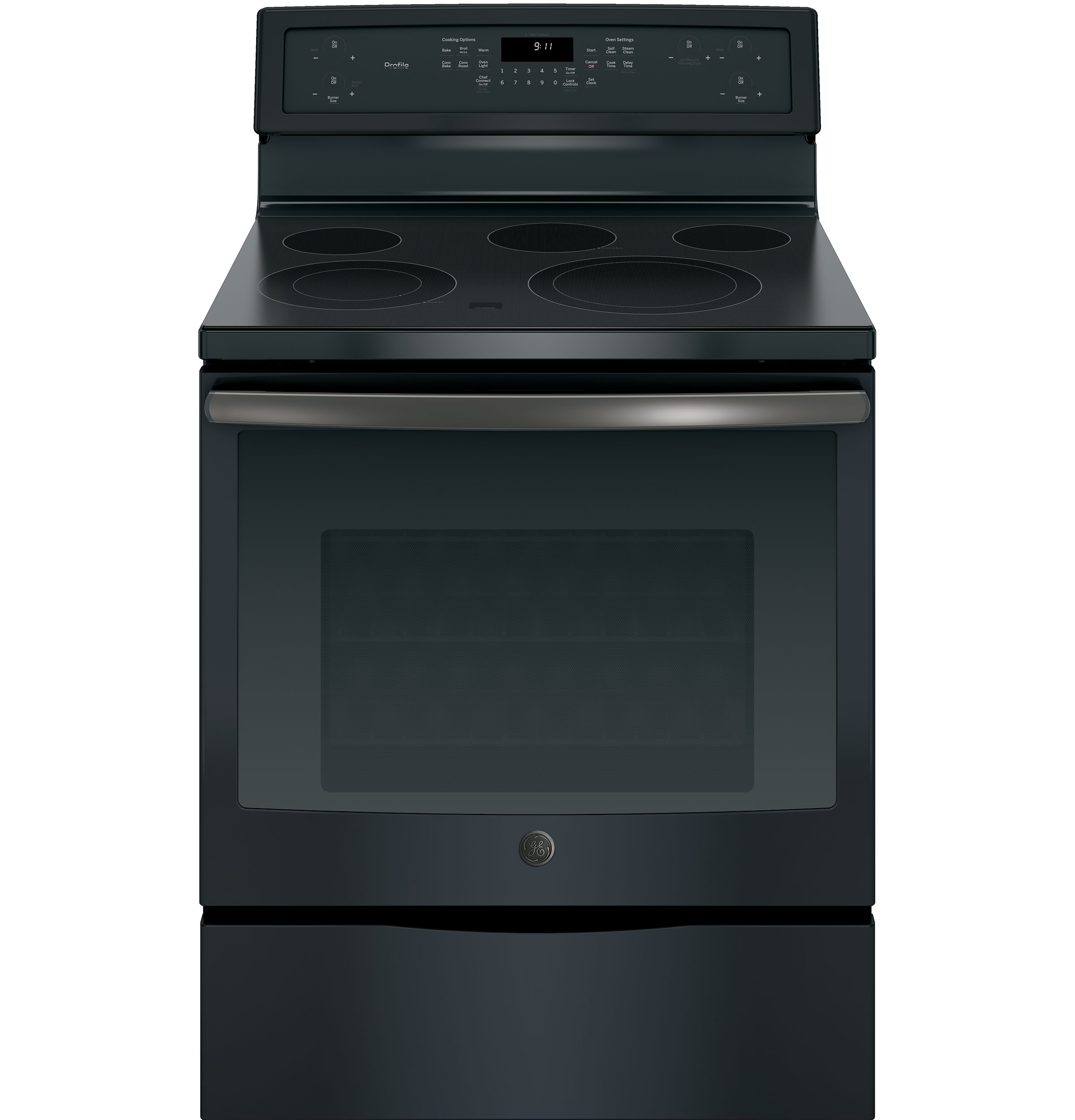 30" Free-Standing Electric Convection Range PB911FJDS