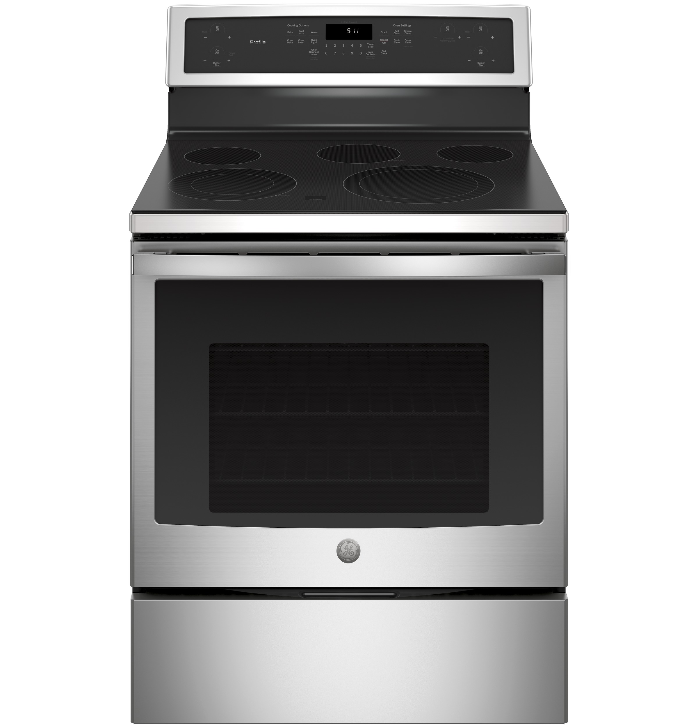 30" Free-Standing Electric Convection Range PB911SJSS