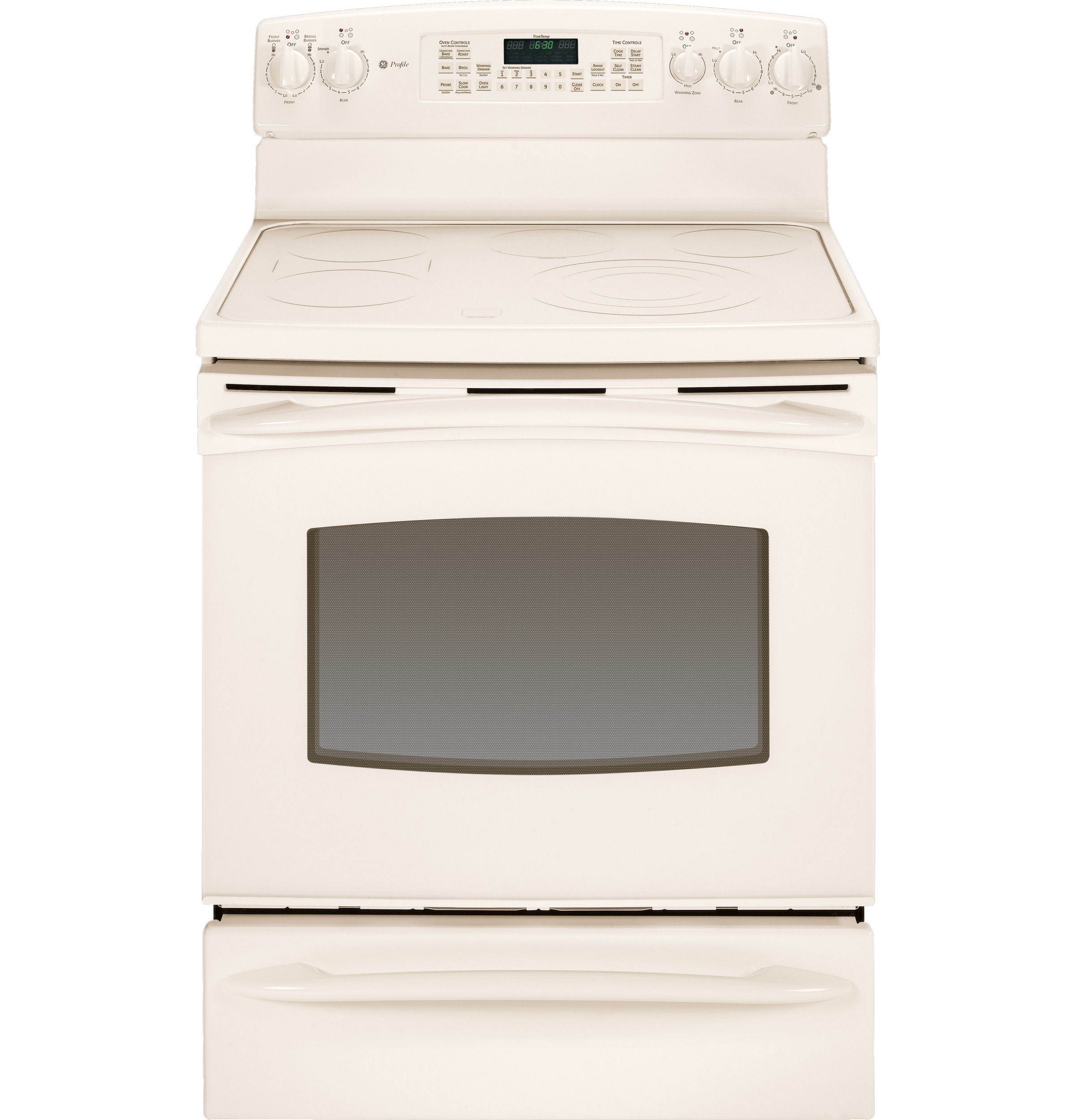 30" Free-Standing Electric Range with Warming Drawer PB915TTCC