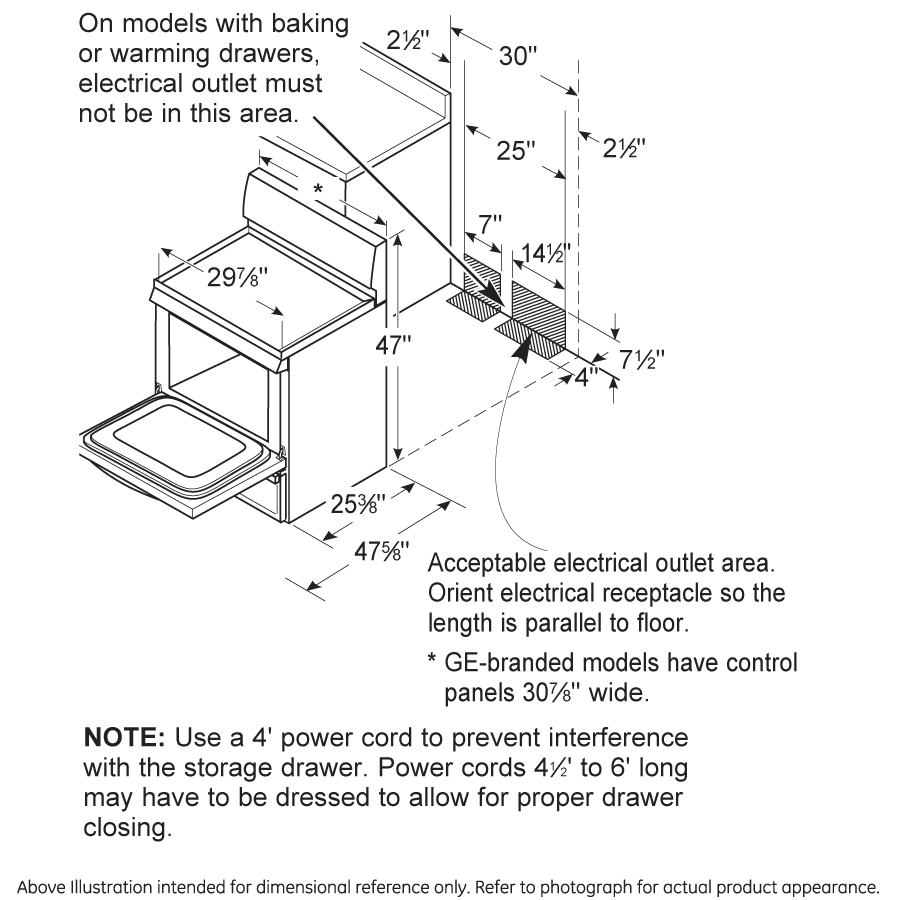 30" Free-Standing Electric Range with Warming Drawer PB920DTBB
