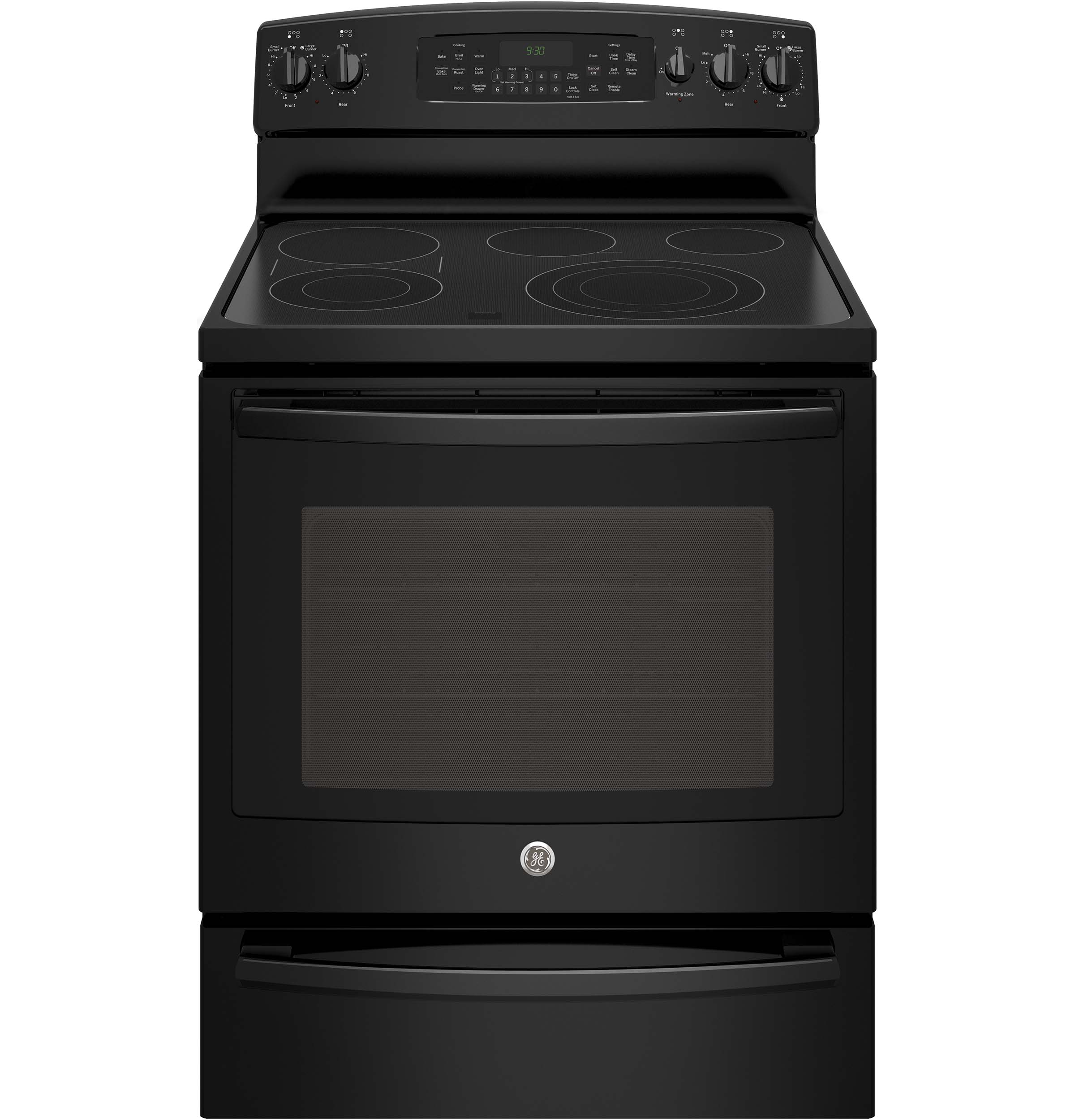 Series 30" Free-Standing Electric Convection Range with Warming Drawer PB930DHBB