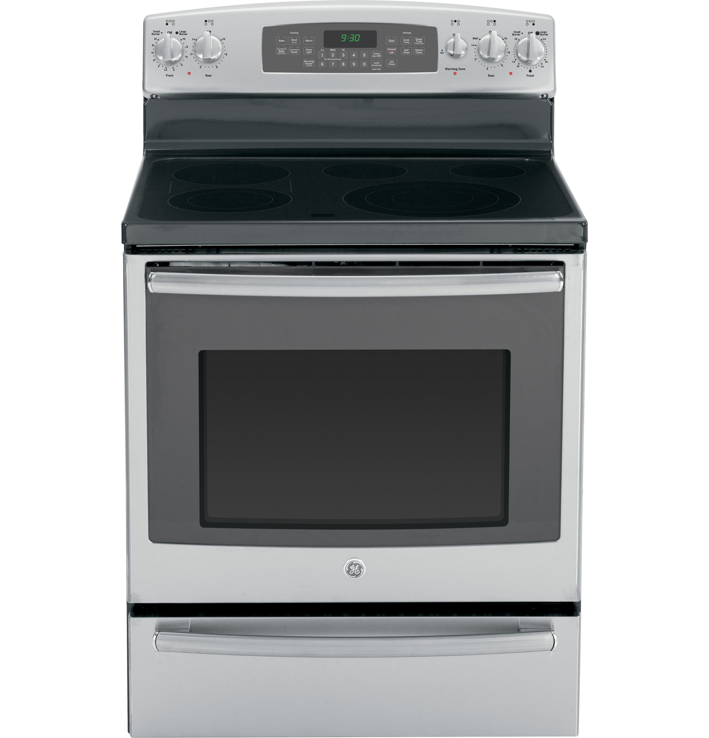 Series 30" Free-Standing Electric Convection Range with Warming Drawer PB930SFSS