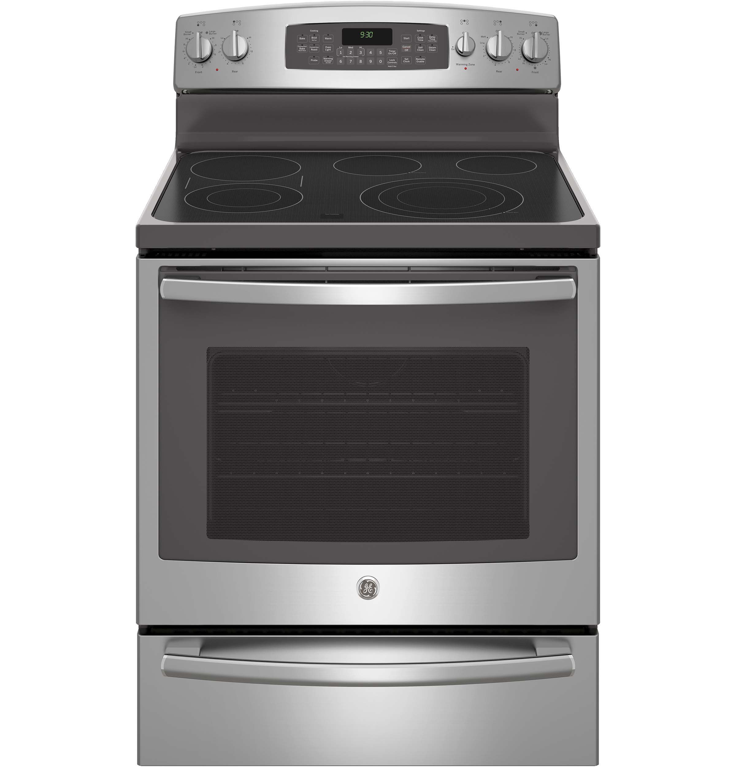 Series 30" Free-Standing Electric Convection Range with Warming Drawer PB930SHSS