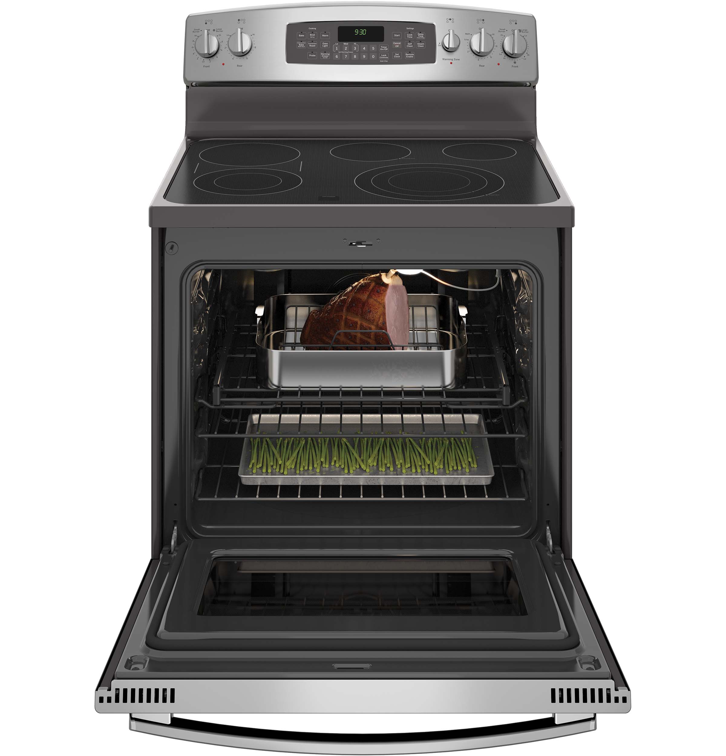 Series 30" Free-Standing Electric Convection Range with Warming Drawer PB930SHSS