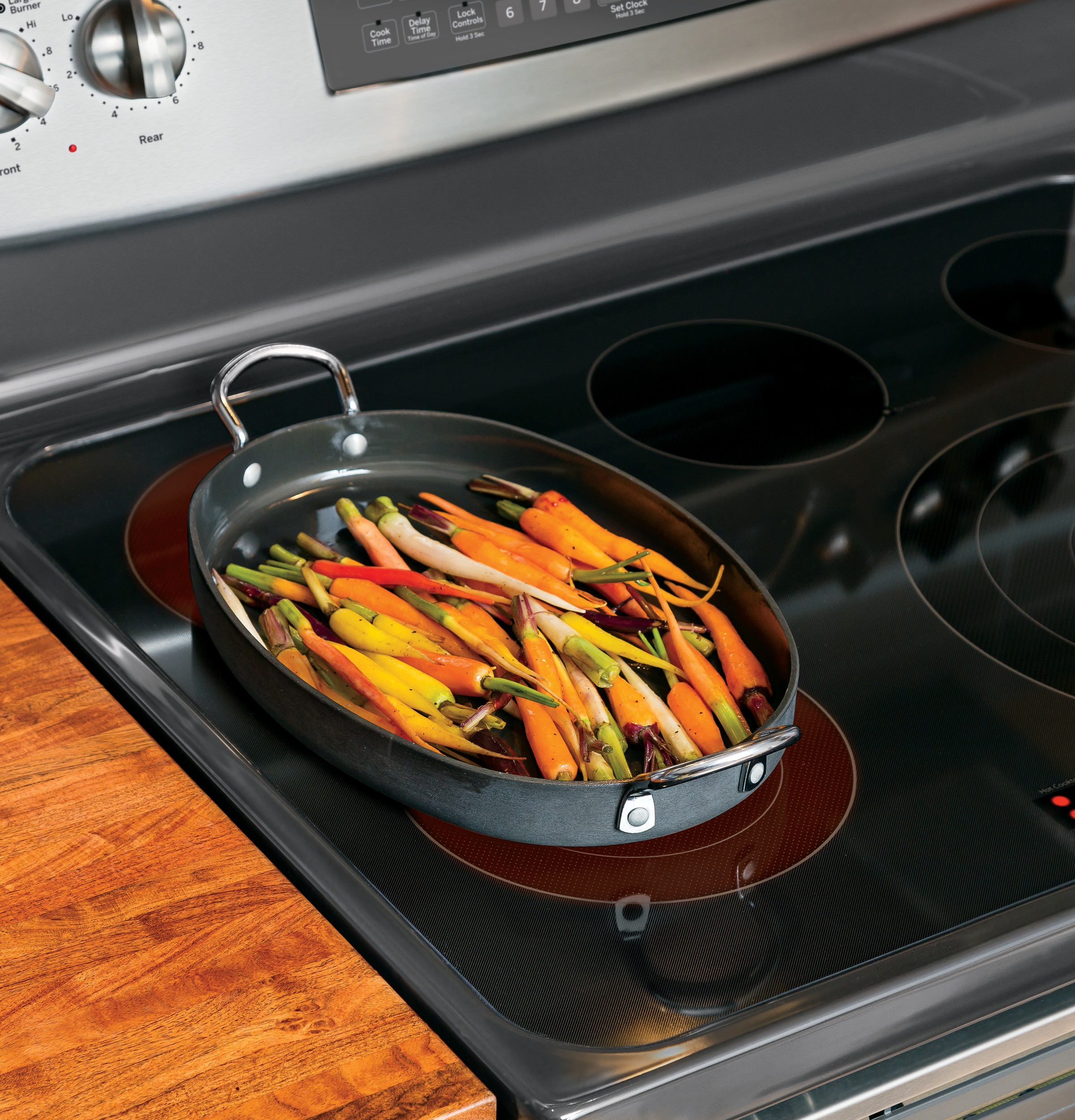 Series 30" Free-Standing Electric Convection Range with Warming Drawer PB930SHSS