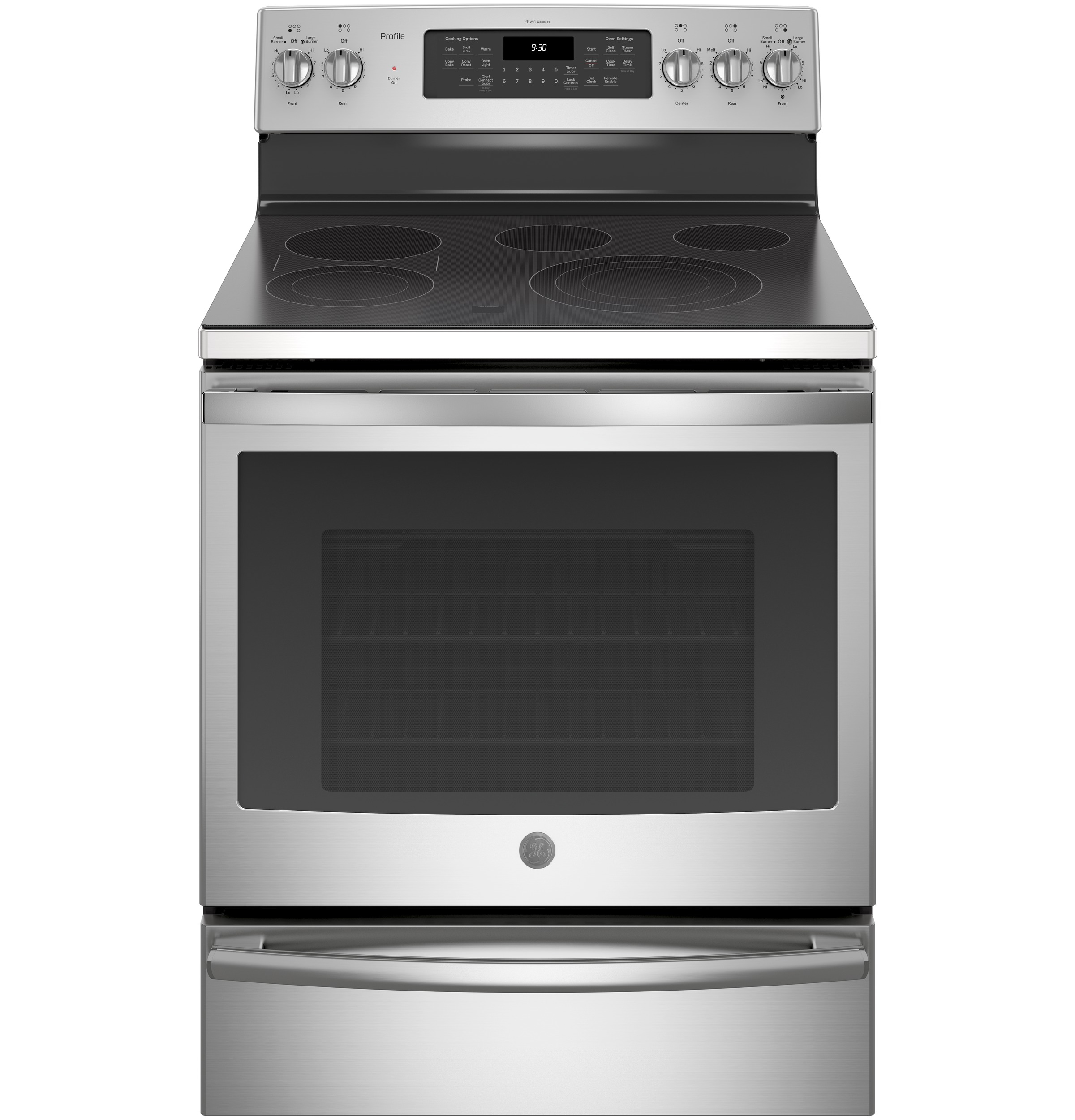 30" Smart Free-Standing Electric Convection Range PB930SLSS