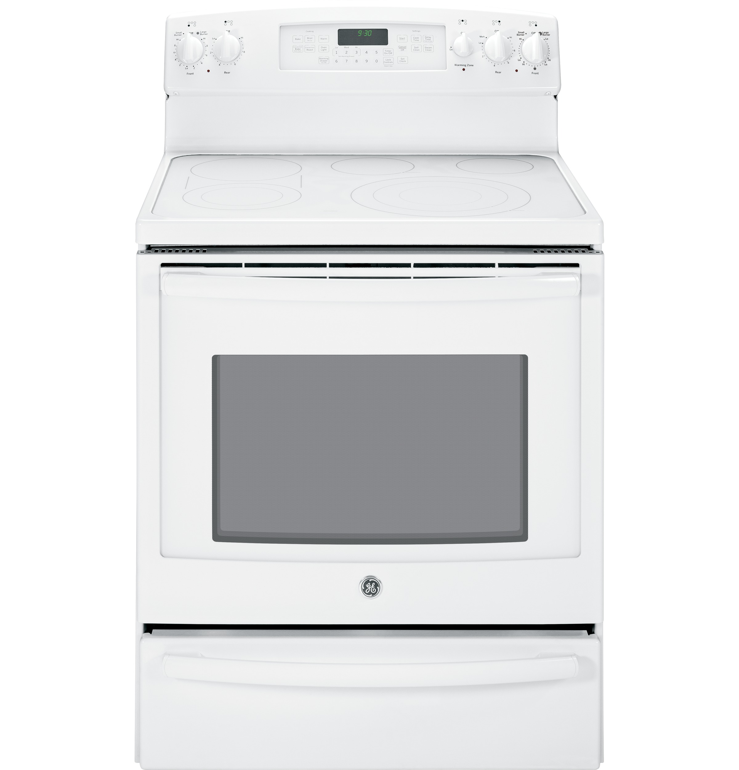 Series 30" Free-Standing Electric Convection Range with Warming Drawer PB930TFWW