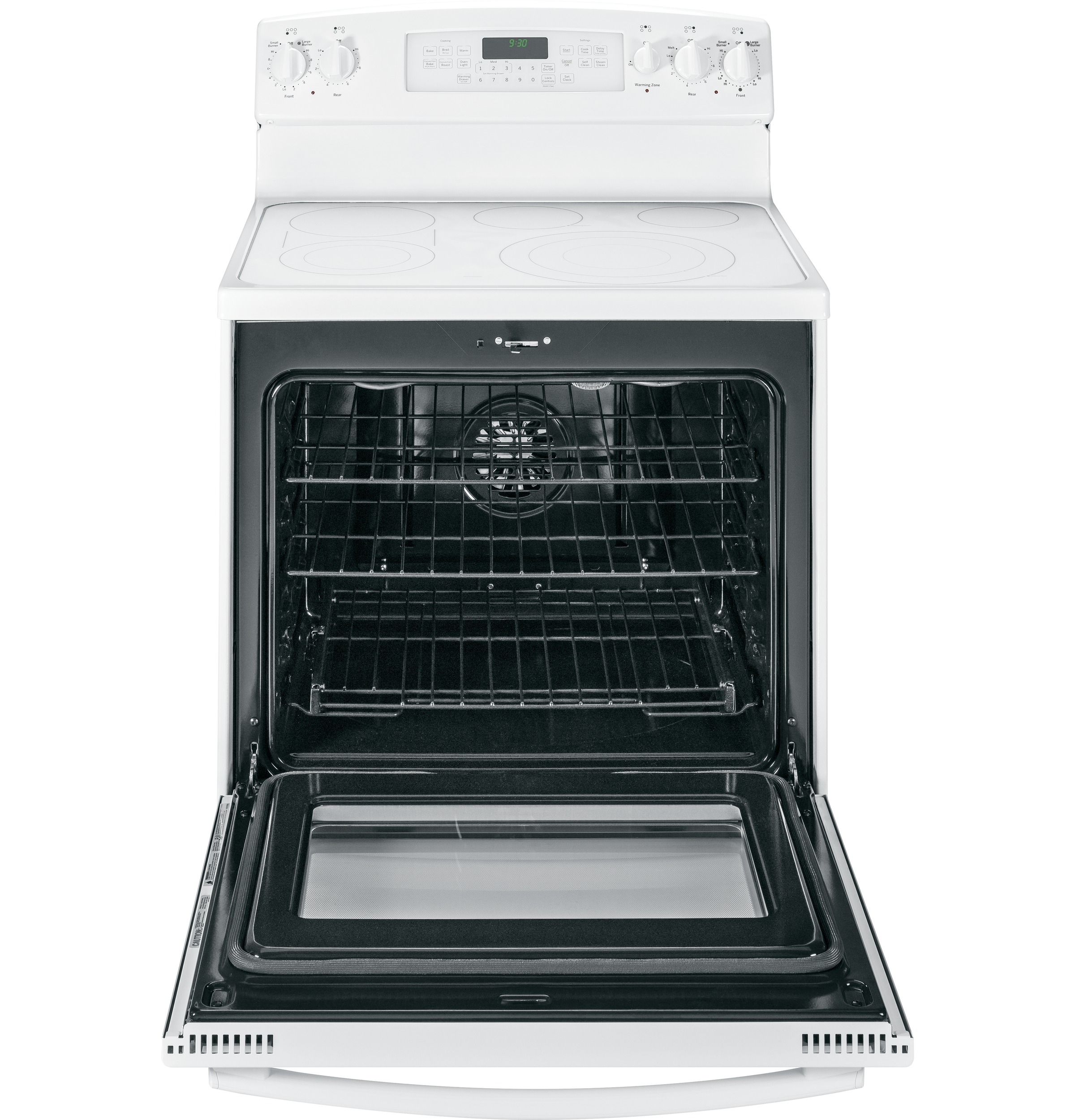 Series 30" Free-Standing Electric Convection Range with Warming Drawer PB930TFWW