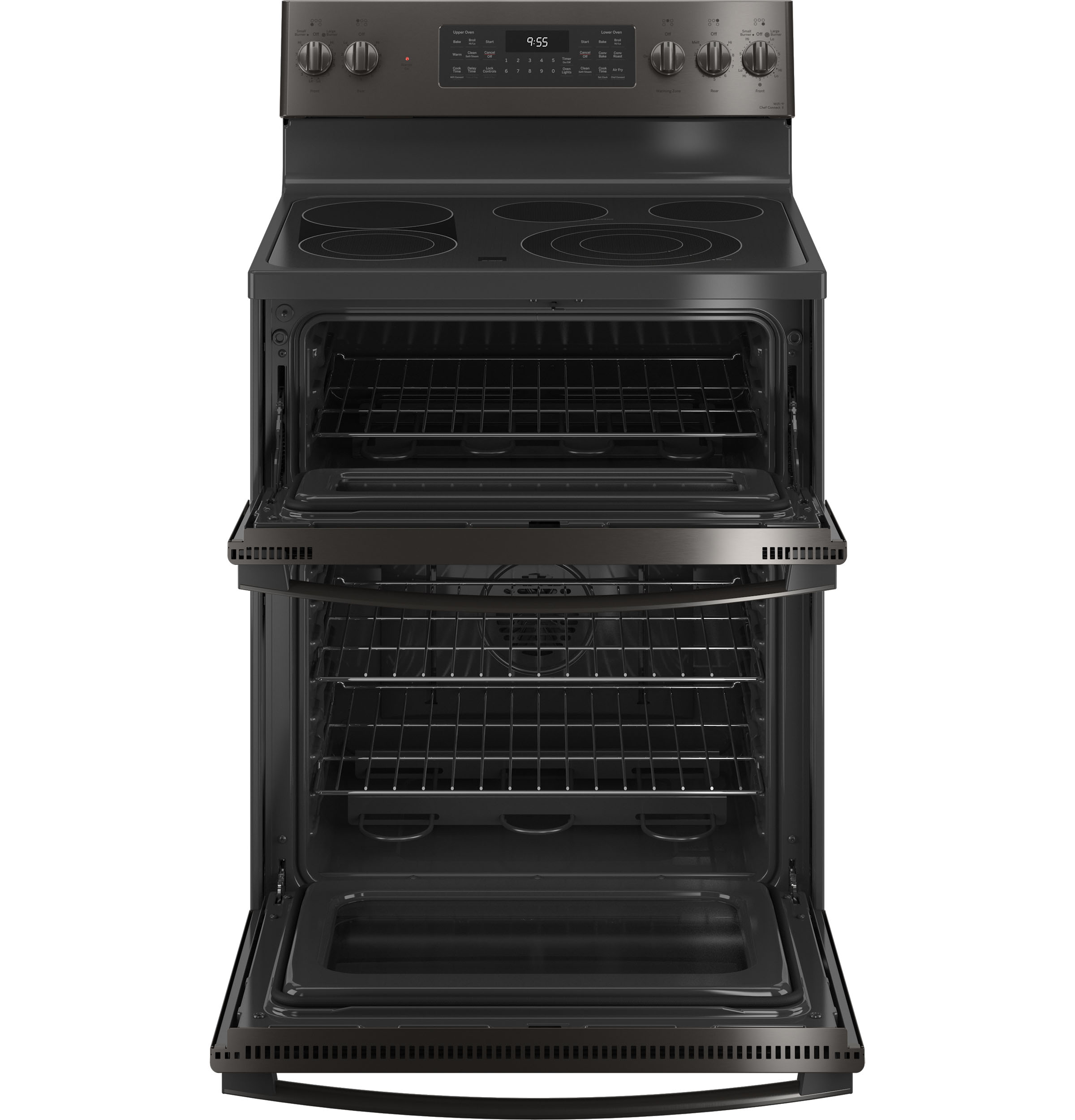 30" Smart Free-Standing Electric Double Oven Convection Range with No Preheat Air Fry PB965BPTS
