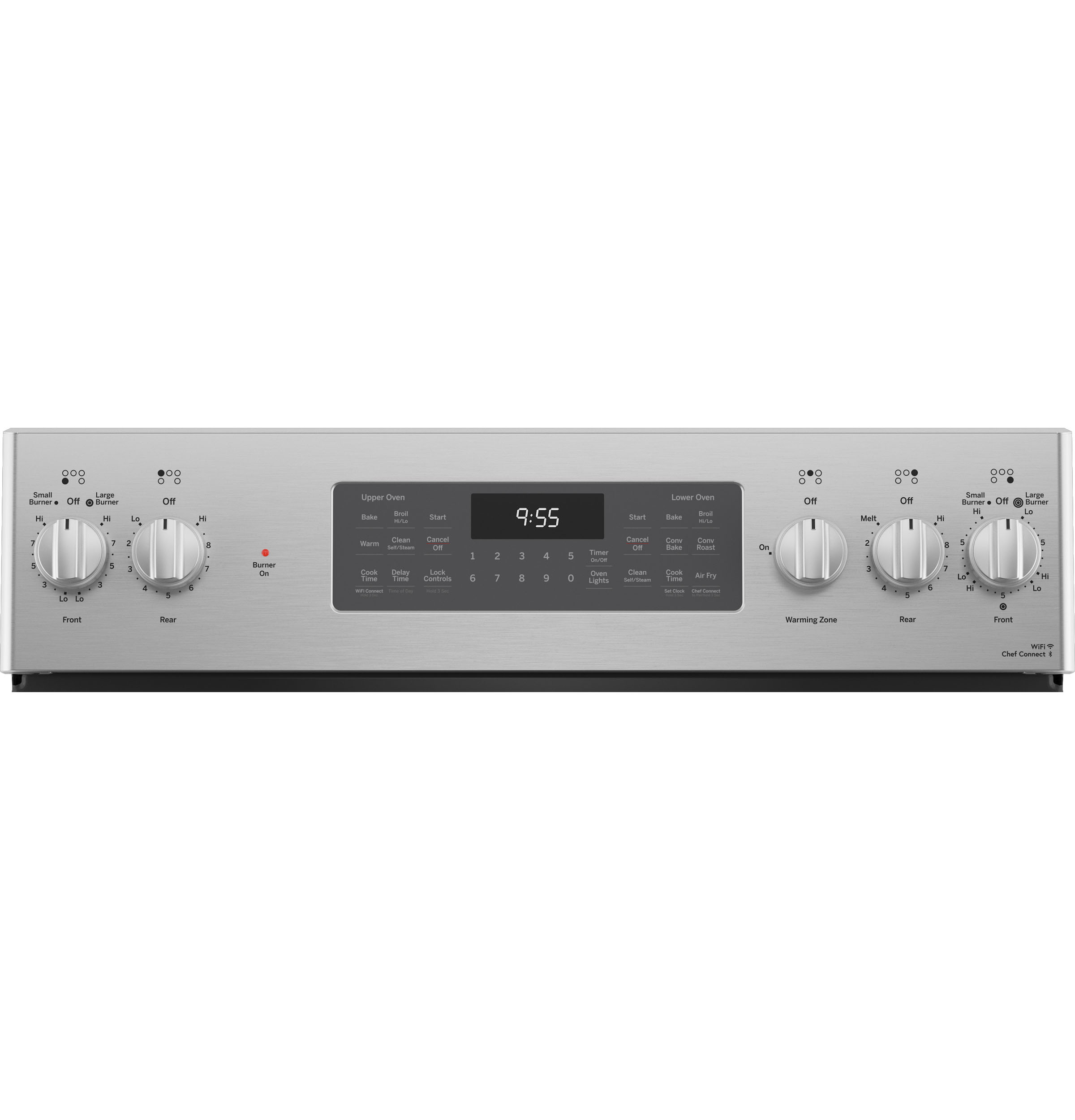 30" Smart Free-Standing Electric Double Oven Convection Range with No Preheat Air Fry PB965YPFS