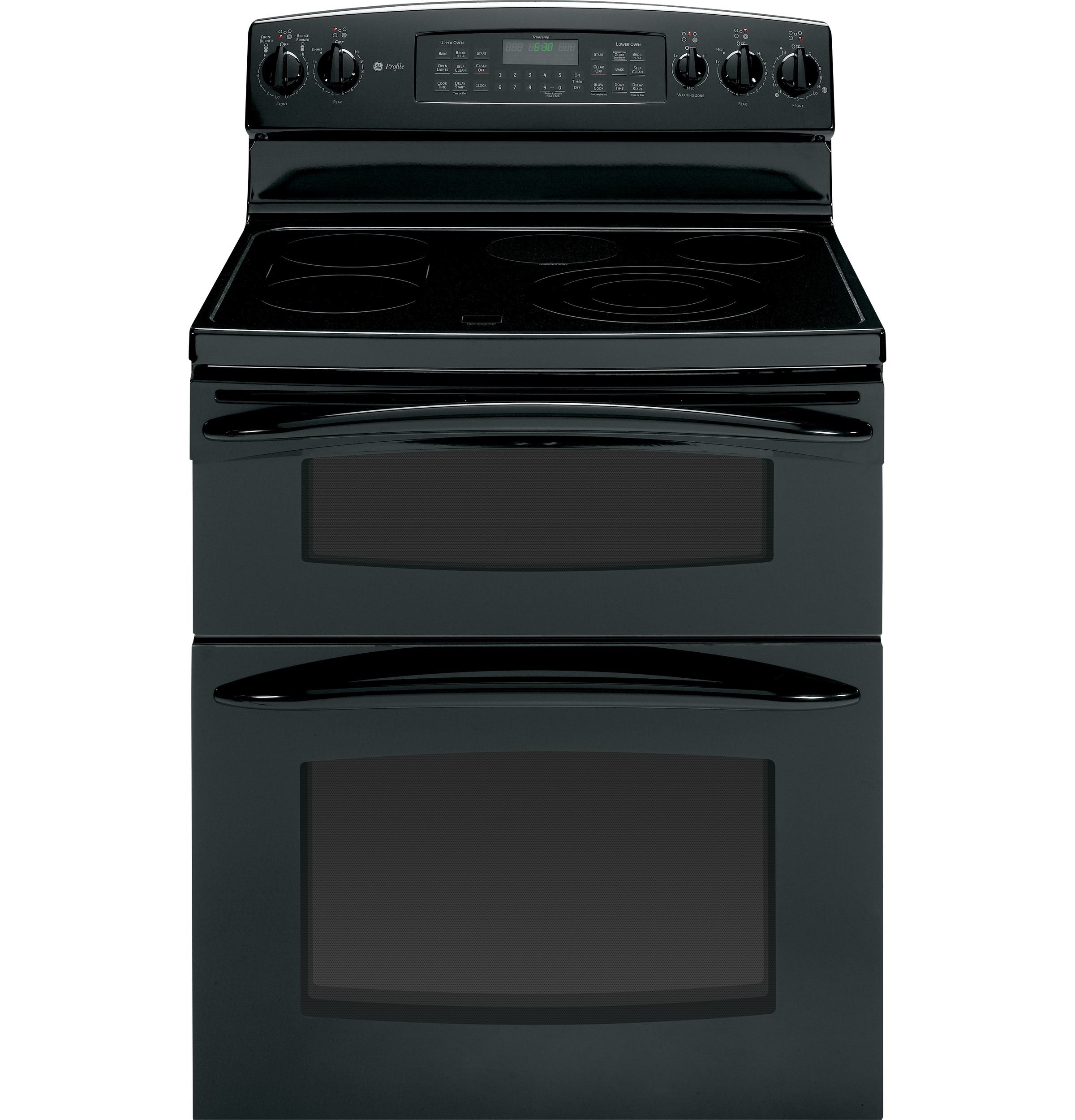 30" Free-Standing Double Oven Range PB975DTBB