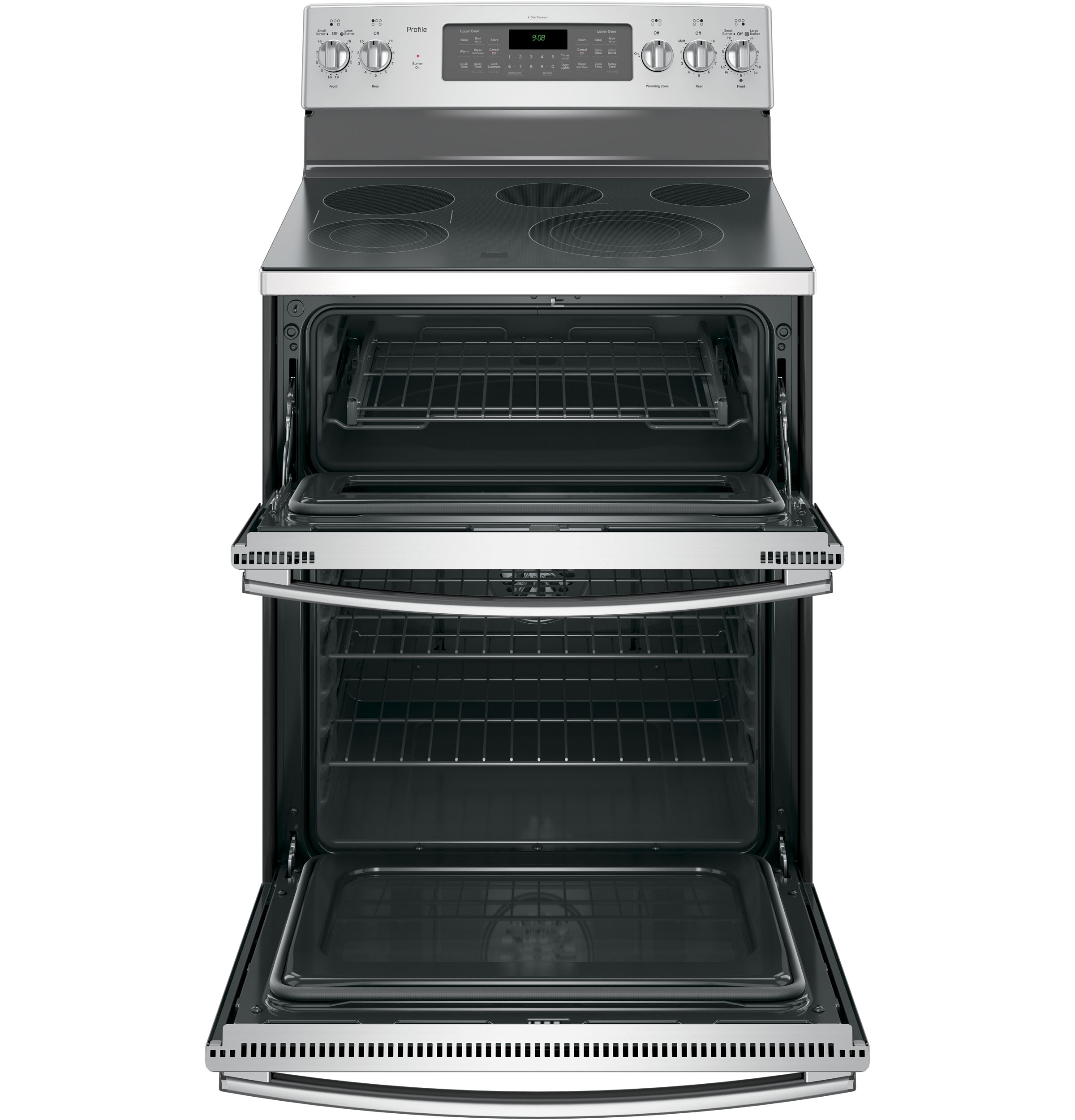30" Free-Standing Double Oven Convection Range PB980SJSS