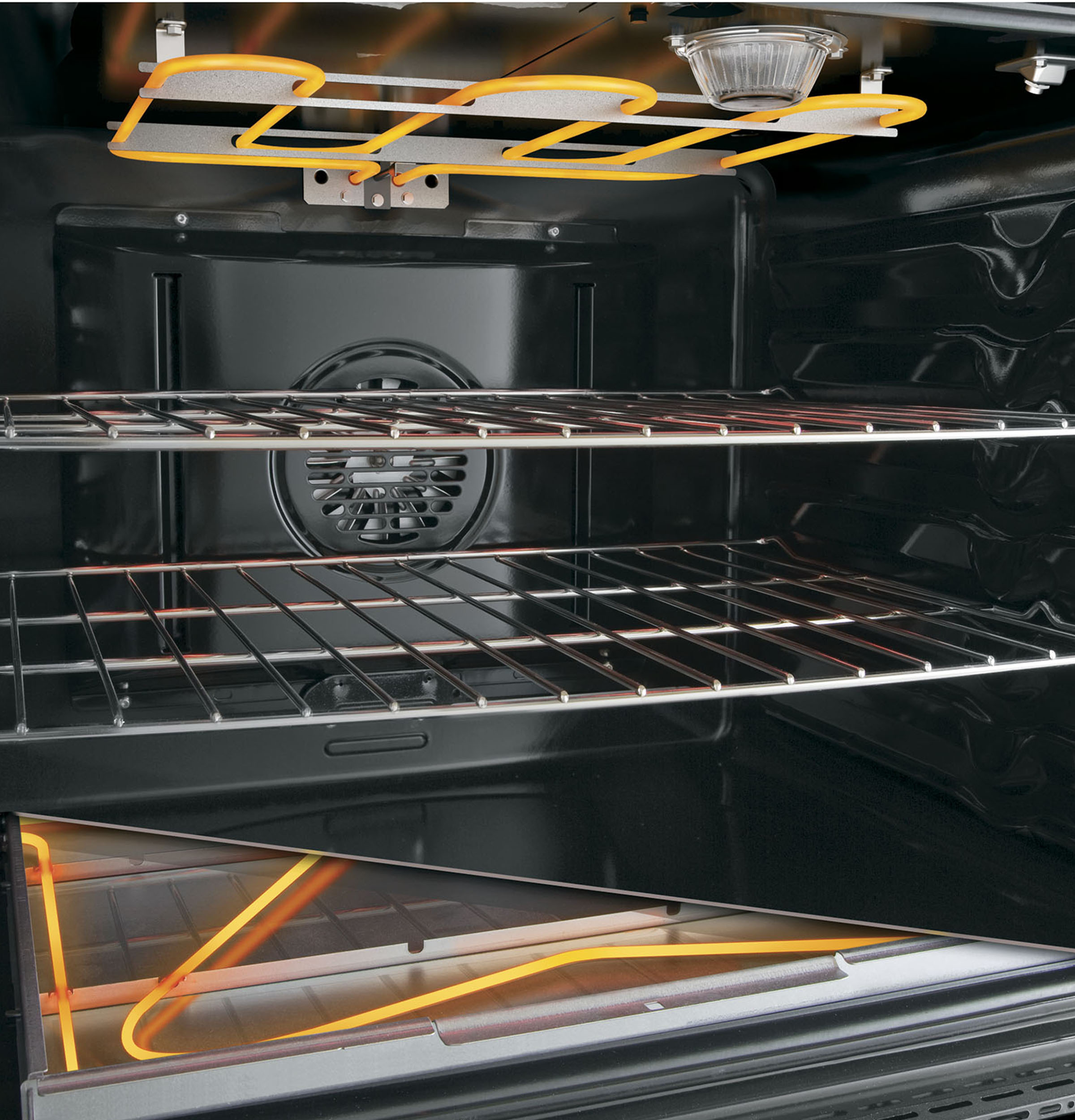 30" Free-Standing Double Oven Convection Range PB980SJSS