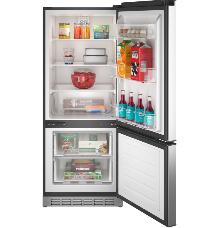 10.0 cu. ft. 12V DC Bottom Freezer Refrigerator PBV10RSTSS