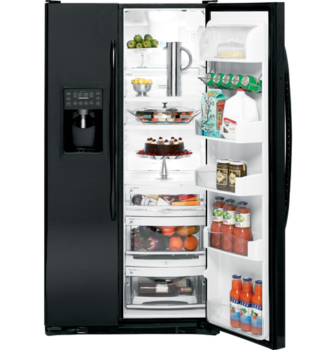 Counter-depth 23.3 Cu. Ft. Side-by-Side Refrigerator PCF23MGWBB