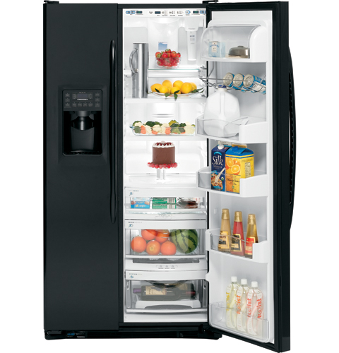 Counter-depth 23.3 Cu. Ft. Side-by-Side Refrigerator PCF23NGWBB