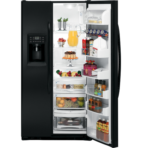 Counter-depth 24.6 Cu. Ft. Side-by-Side Refrigerator PCF25MGWBB