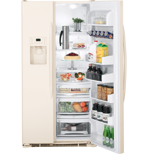 Counter-depth 24.6 Cu. Ft. Side-by-Side Refrigerator PCF25MGWCC