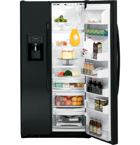Counter-depth 24.6 Cu. Ft. Side-by-Side Refrigerator PCF25NGWBB