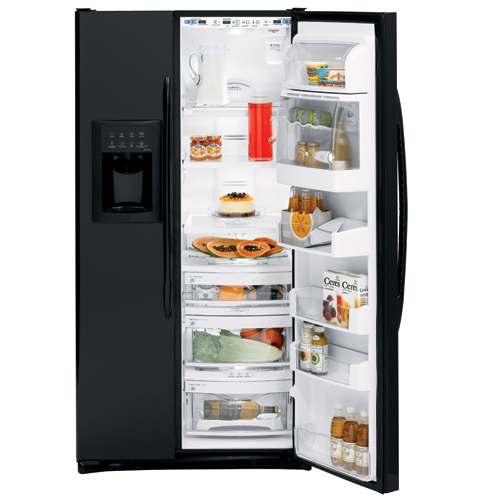 24.6 Cu. Ft. Side-By-Side Refrigerator with Dispenser PCF25PGSBB