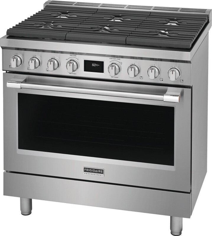 36" Dual-Fuel Freestanding Range PCFD3670AF