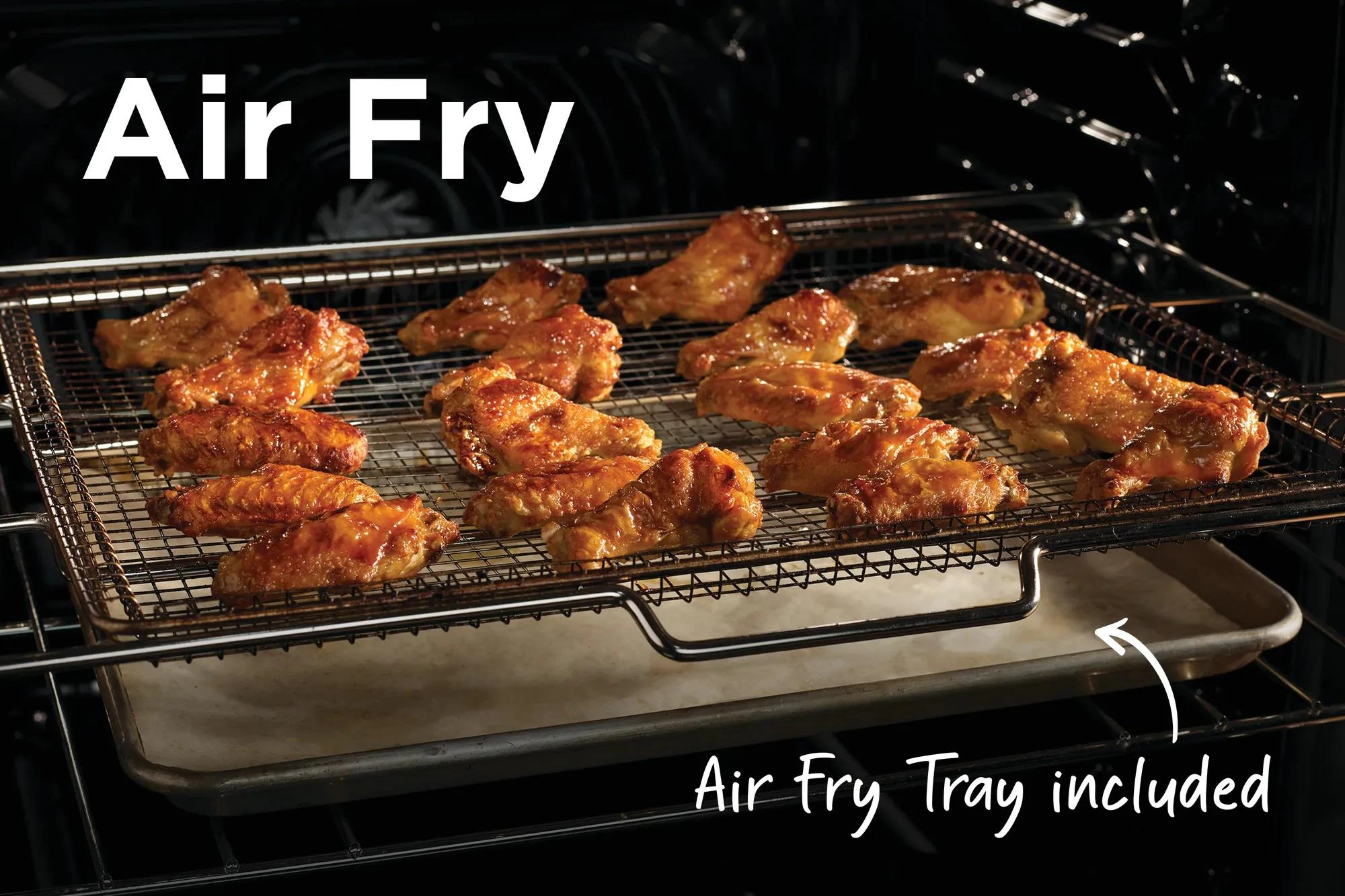30” Gas Range with No Preheat + Air Fry, Includes Air Fry Tray PCFG3080AF