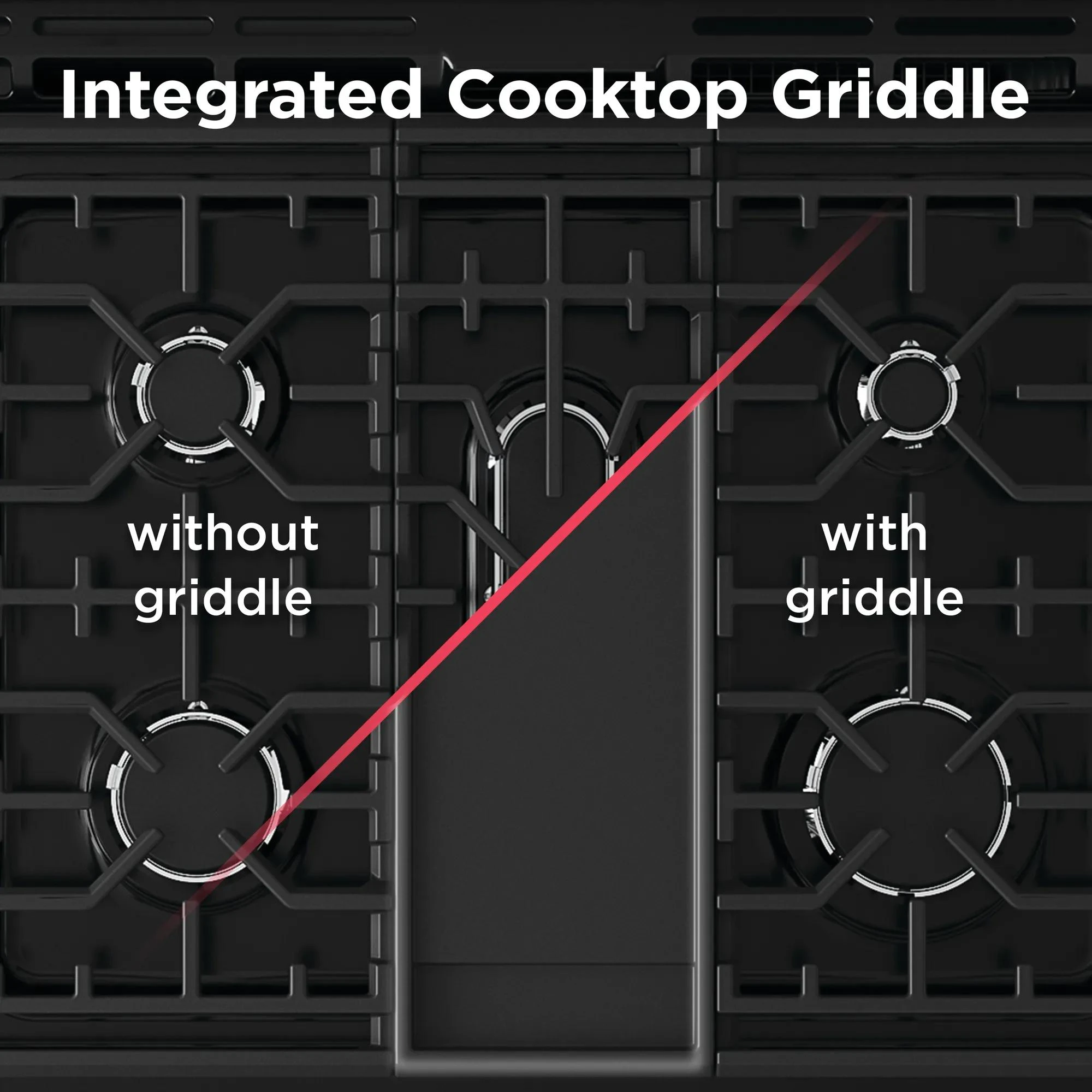 30” Gas Range with No Preheat + Air Fry, Includes Air Fry Tray PCFG3080AF