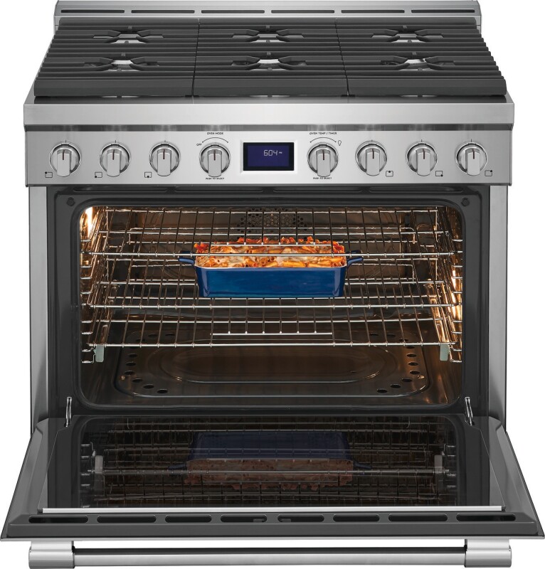 36" Front Control Freestanding Gas Range PCFG3670AF