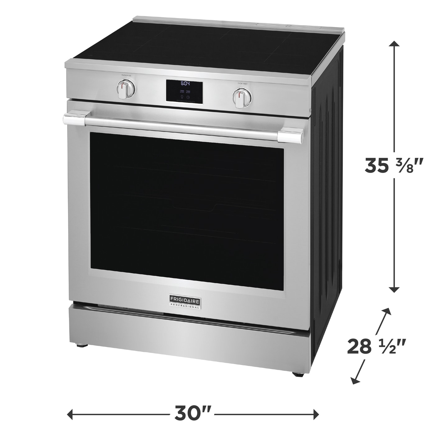 30" Induction Range with Total Convection PCFI3080AF