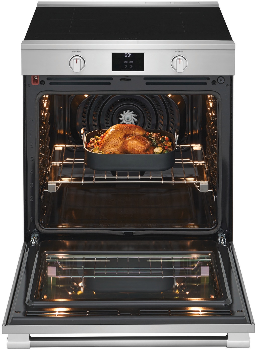 30" Induction Range with Total Convection PCFI3080AF