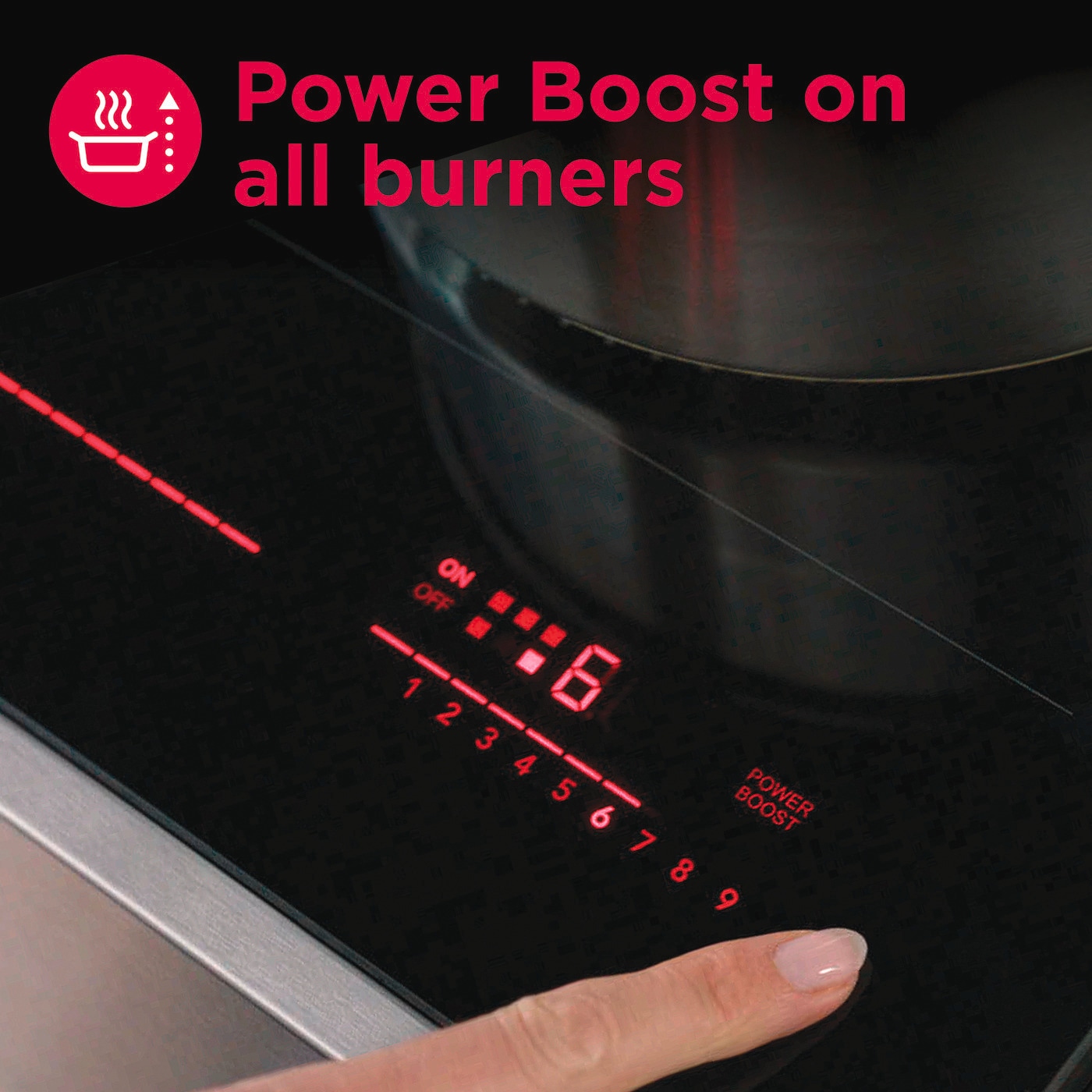 30" Induction Range with Total Convection PCFI3080AF