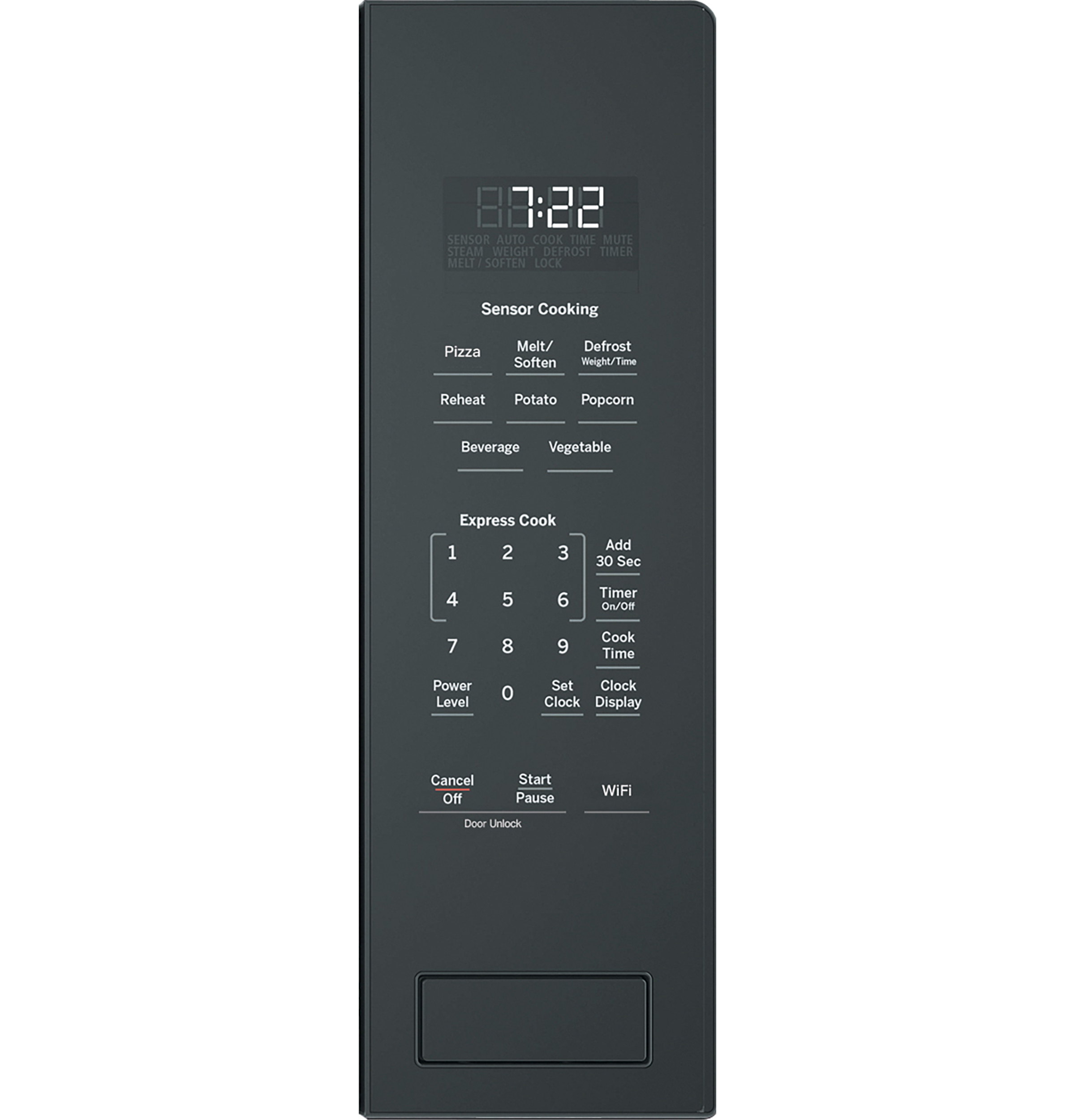 2.2 Cu. Ft. Built-In Sensor Microwave Oven PCWK22U1WBB